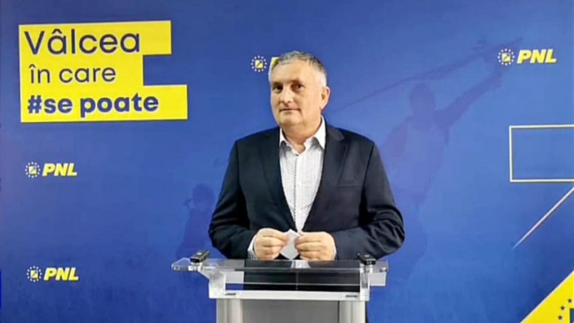 Președintele PNL Vâlcea: Pentru victorie, este posibilă o coalizare a tuturor forțelor, și cu AUR, toți împotriva PSD. Facem coaliție cu oricine