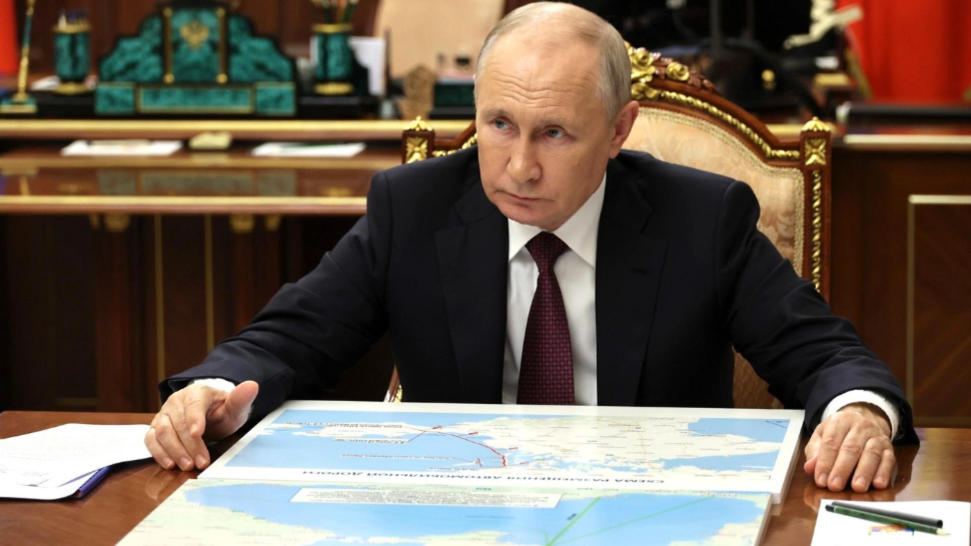 Kremlinul spune că Putin nu a amenințat cu arma nucleară. Foto/Profimedia