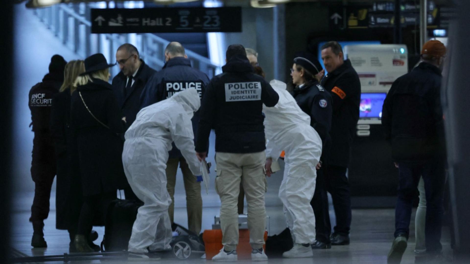 3 persoane rănite în urma unui atac cu armă albă la stația Gare de Lyon din Paris