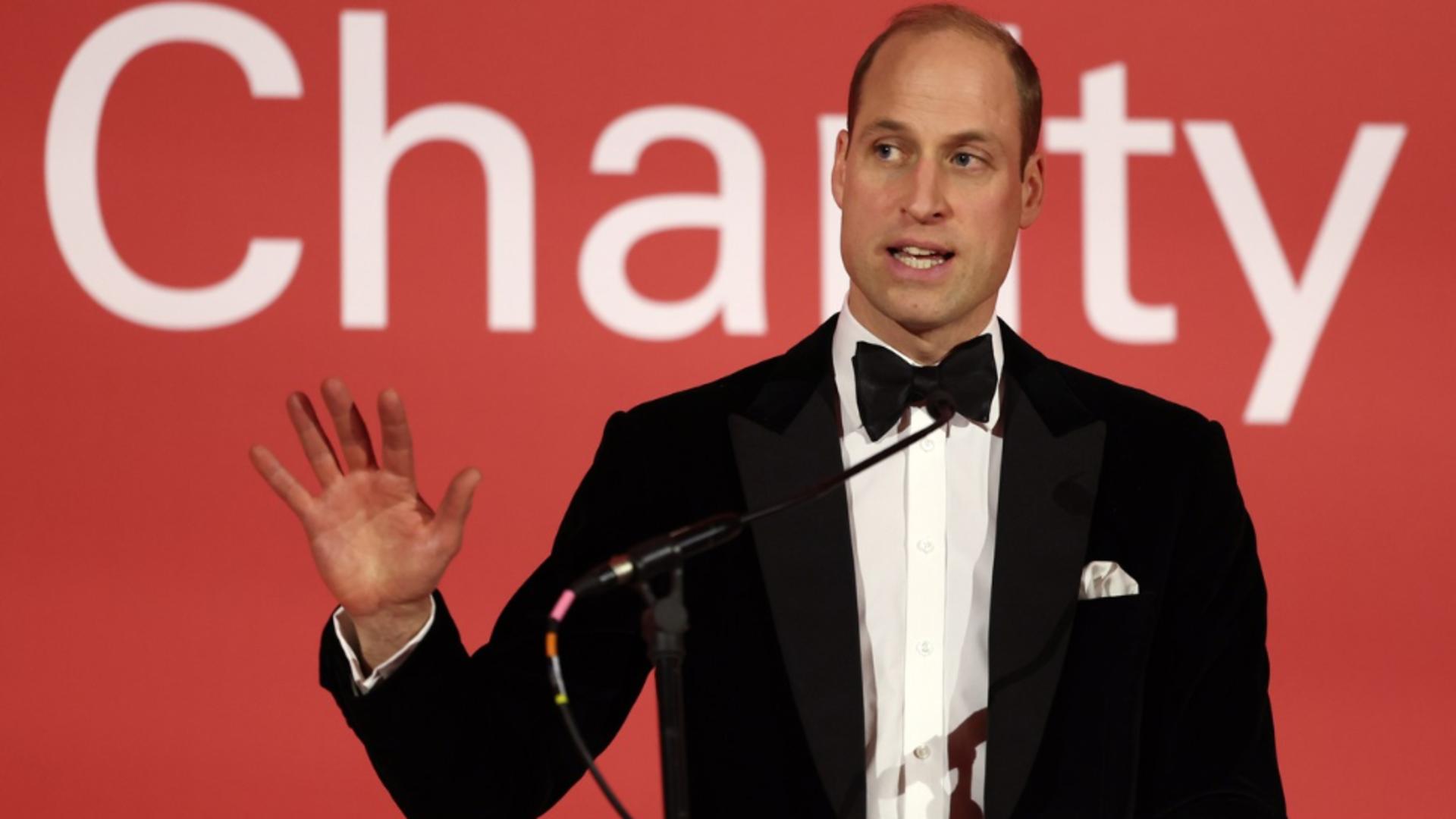 Prințul William a mulţumit oamenilor pentru mesajele lor de susţinere pentru Regele Charles. Foto/Profimedia