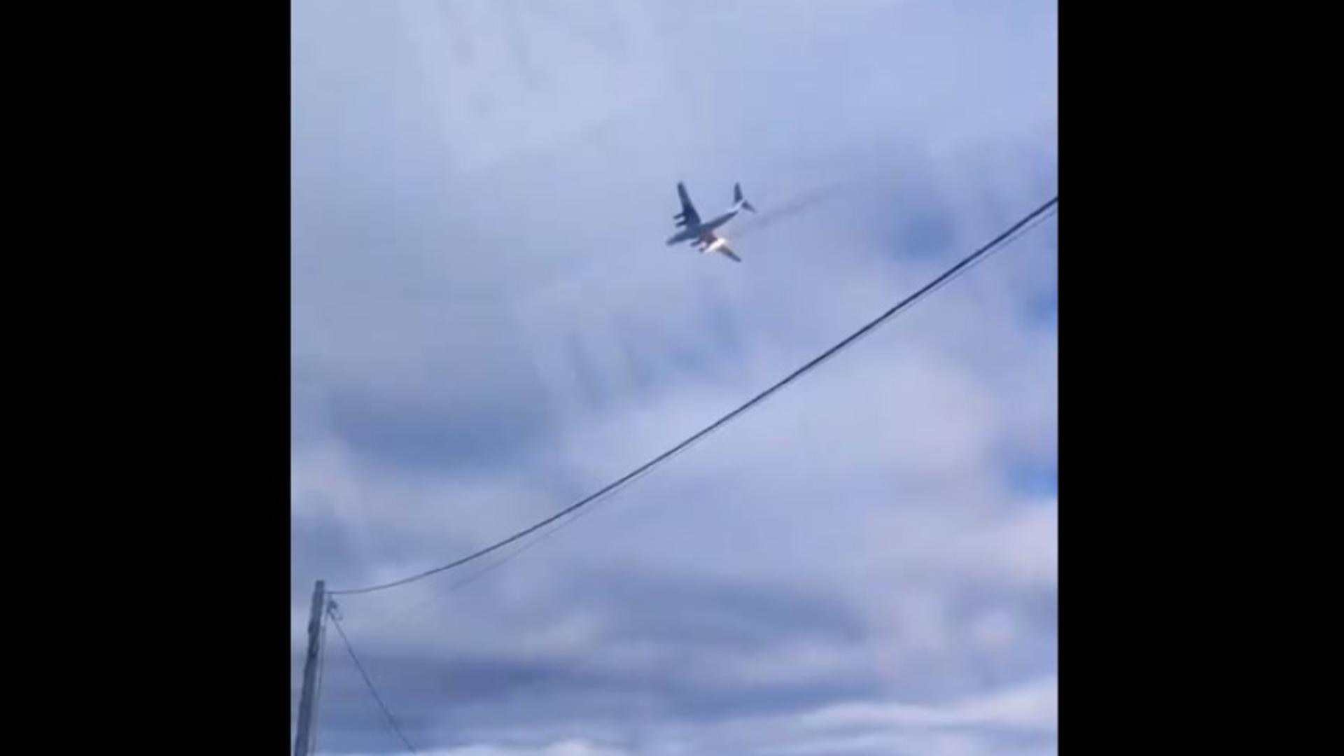 Incident aviatic în Rusia. Un avion cu 15 militari la bord s-a prăbușit