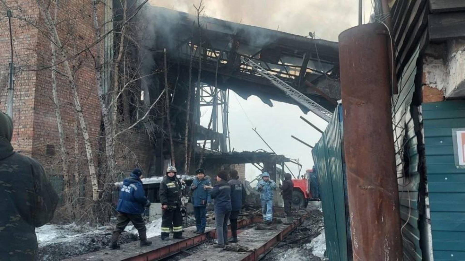 Trei persoane sunt date dispărute şi 18 au fost rănite în urma unei explozii la o ​​centrală termică din Rusia 