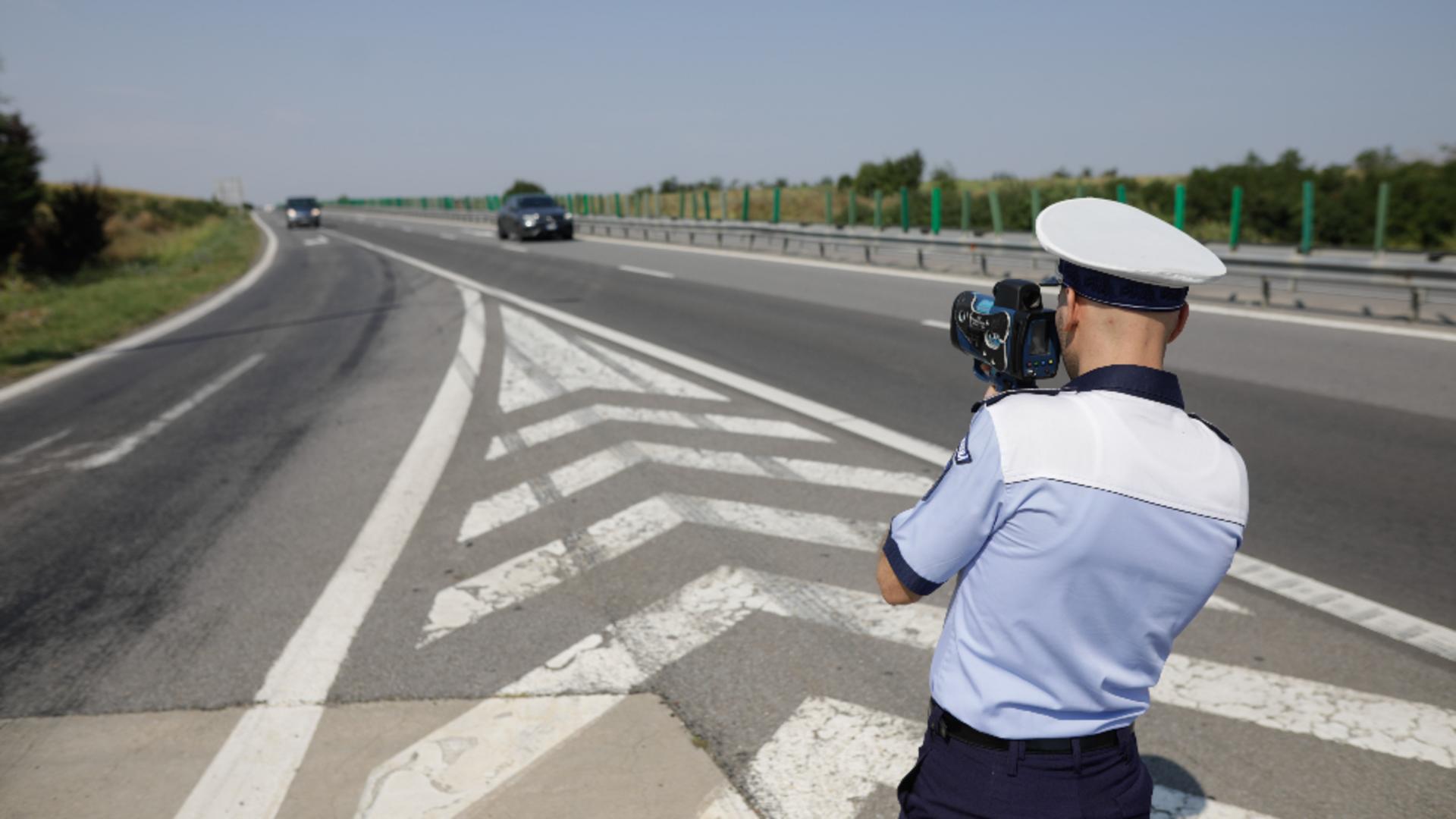 Poliția Rutieră este obligată să anunțe prezența radarelor / Foto: Inquam Photos