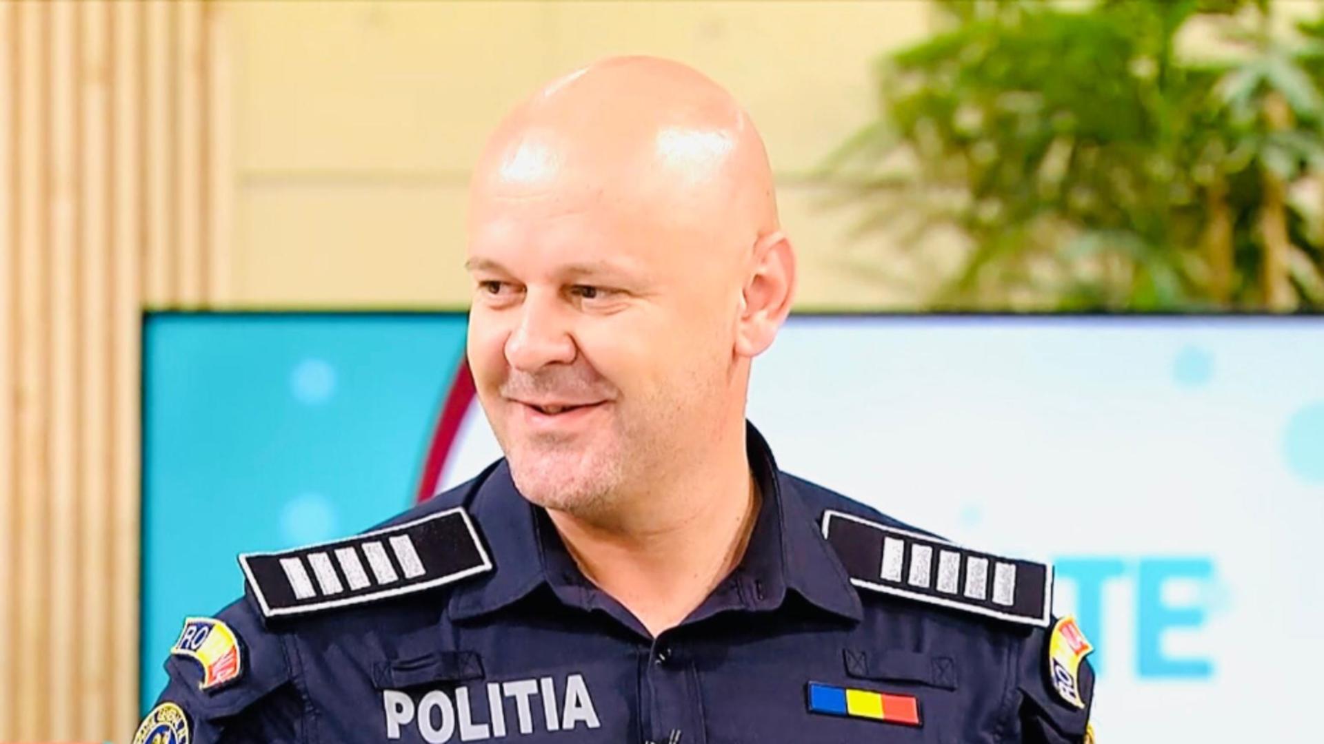 Viorel Teacă este unul dintre cei mai urmăriți polițiști influenceri 