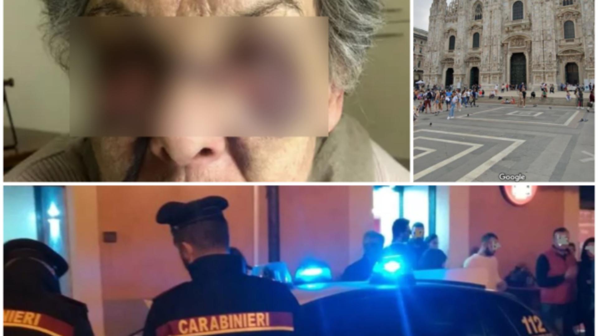 Bătrână din Milano, snopită îîn bătaie de un român, pe motiv că a refuzat să-i dea de pomană