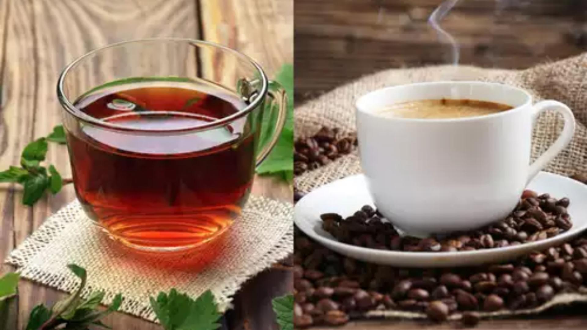 Cine are mai multă cofeină: ceaiul sau cafeaua?