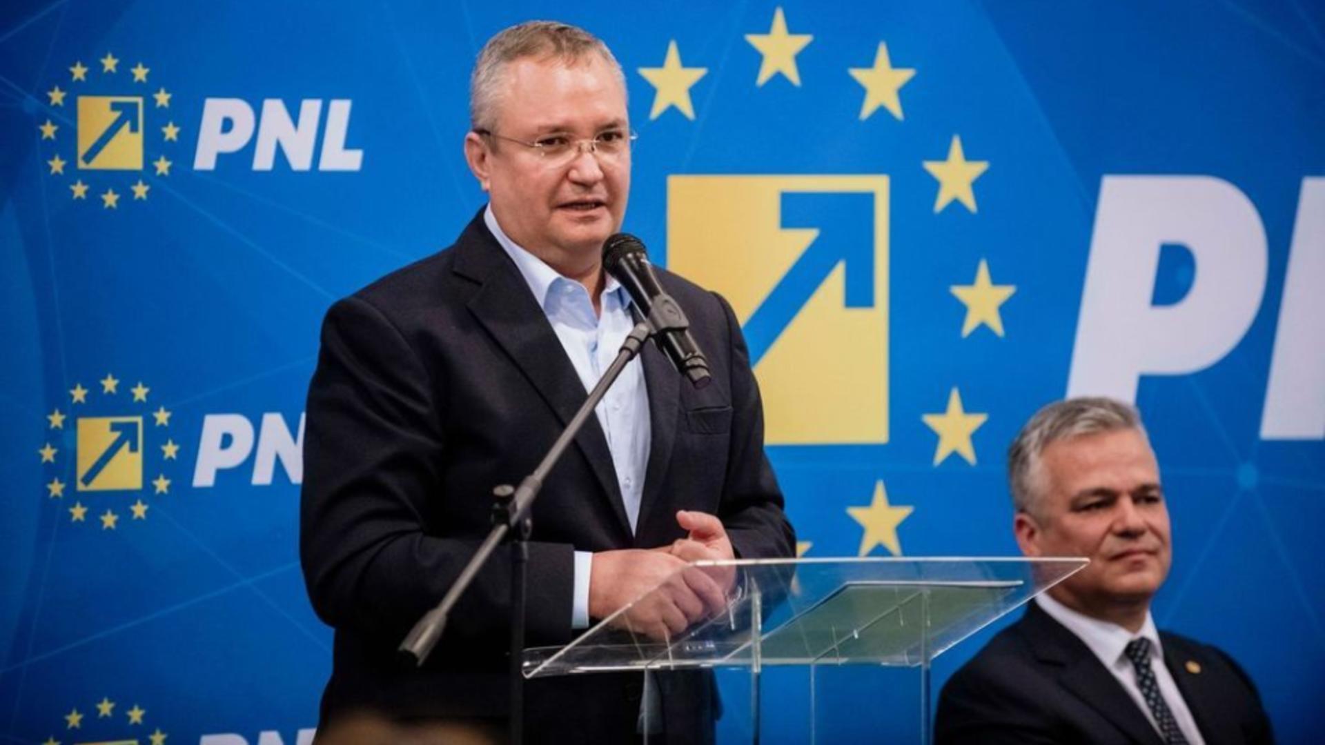 Nicolae Ciucă, președintele Partidului Național Liberal. Foto/NC