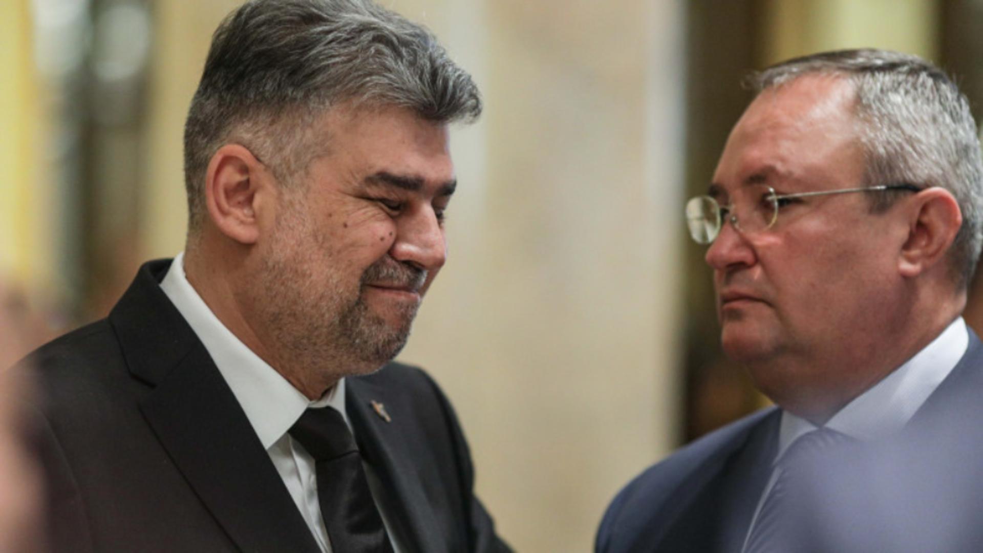Coaliția, la aceeași masă, în Capitală, dar la cuțite în țară. Discuții cruciale între Ciolacu și Ciucă: mărul discordiei – exodul primarilor