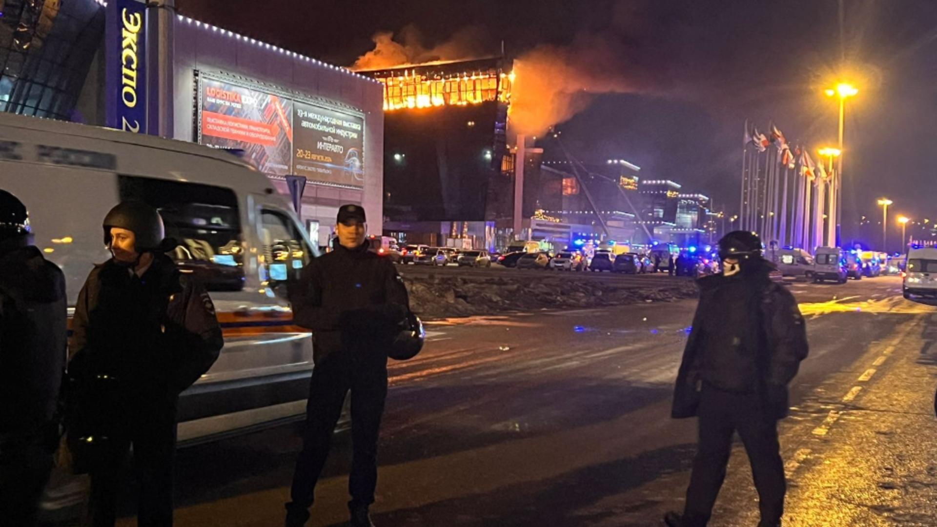 Autorii atacului ar fi cetățeni străini, susține Moscova. Foto/Profimedia