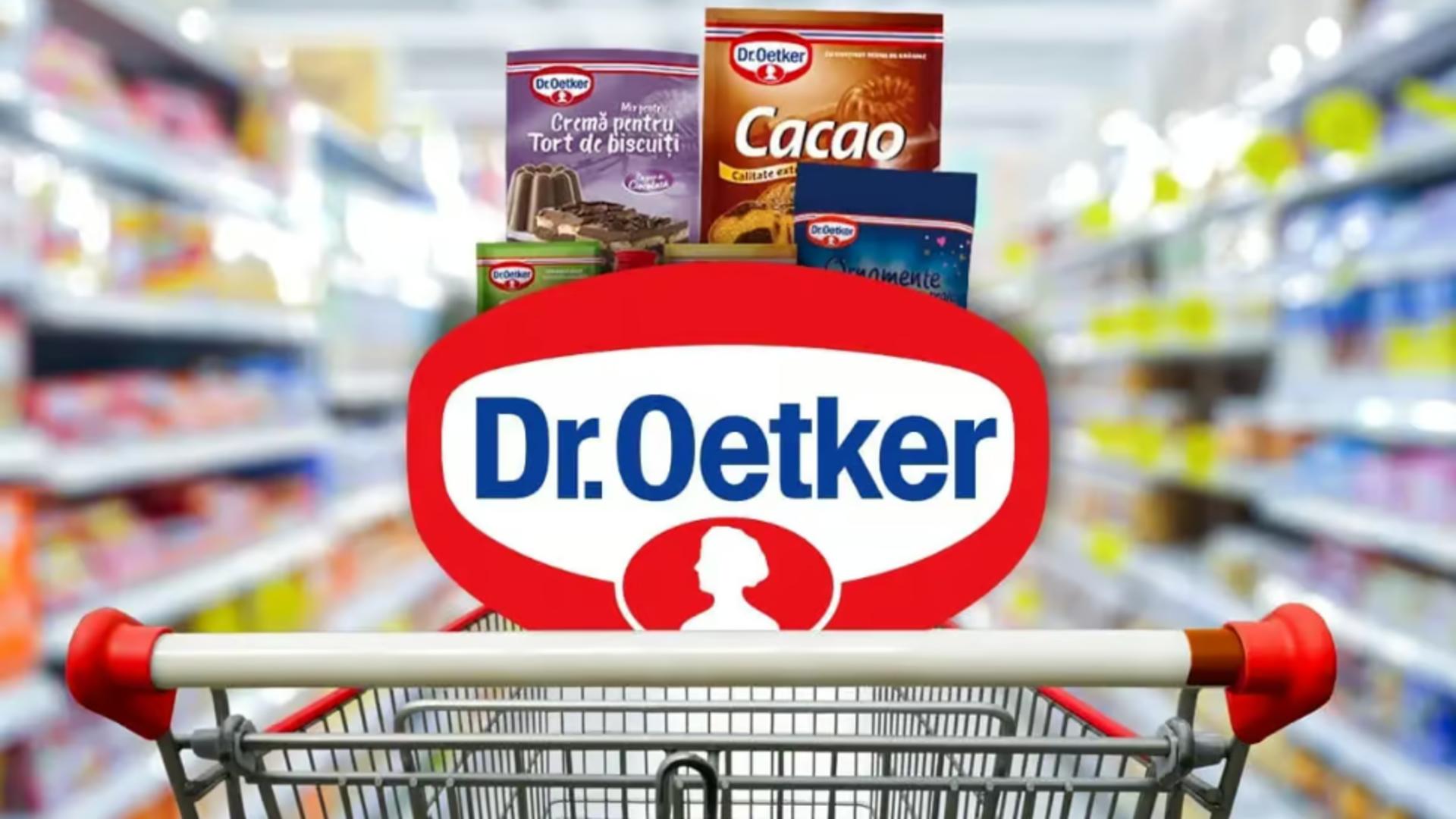 Alertă alimentară: produs Dr. Oetker, retras de urgență din magazinele din România