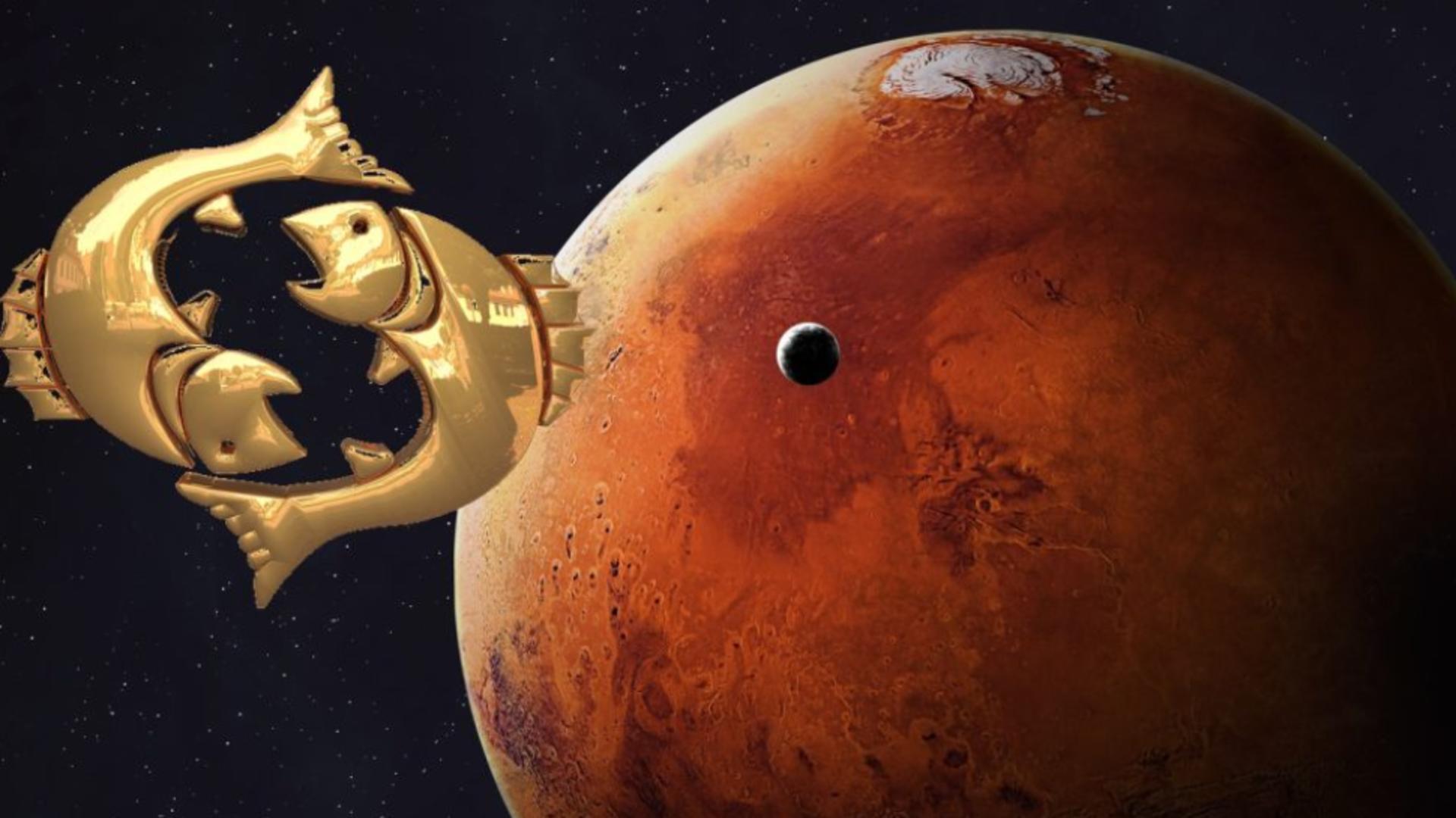 Marte intră în Pești - 22 martie – 30 aprilie 2024