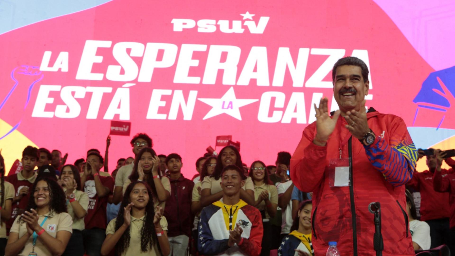 Preşedintele Maduro a fost învestit pentru un al treilea mandat. Foto: Profimedia