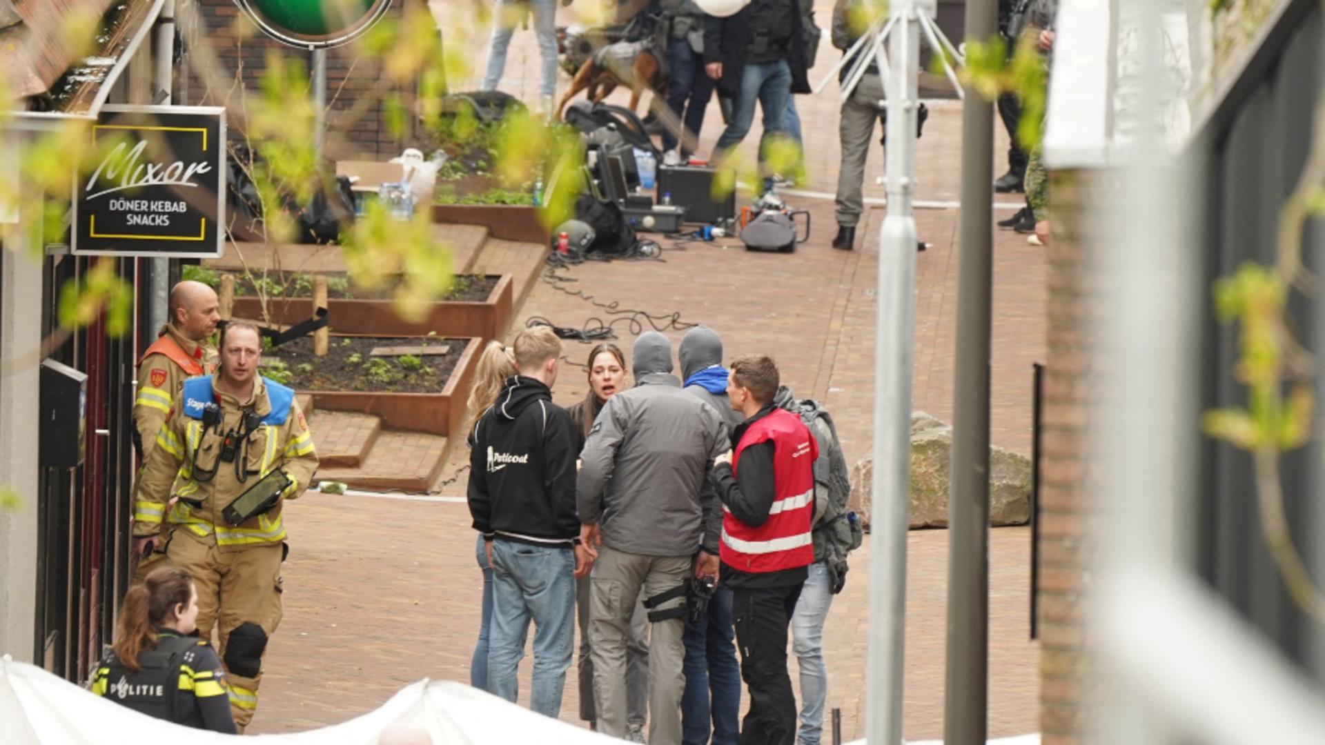 Luare de ostatici într-o cafenea din Olanda! 150 de persoane au fost evacuate, iar centrul orașului închis/ Profimedia