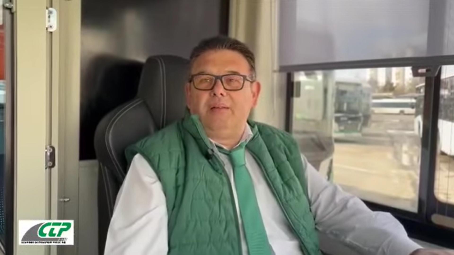 Mărturia surprinzătoare a unui italian, șofer de autobuz în Iași. Foto: Captura YouTube