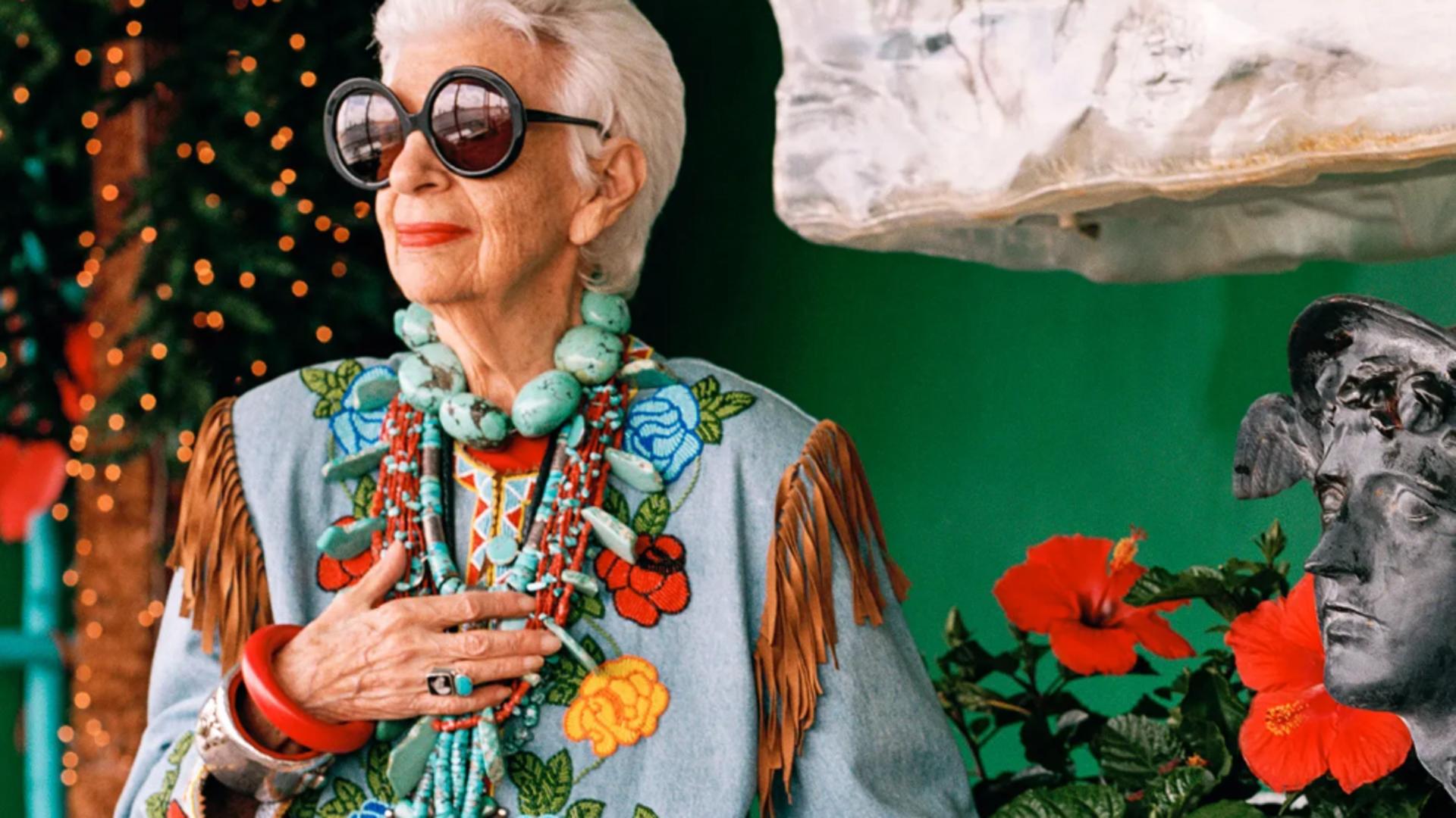 A murit Iris Apfel, starleta geriatrică. Fotomodelul a profesat până la vârsta de 102 ani