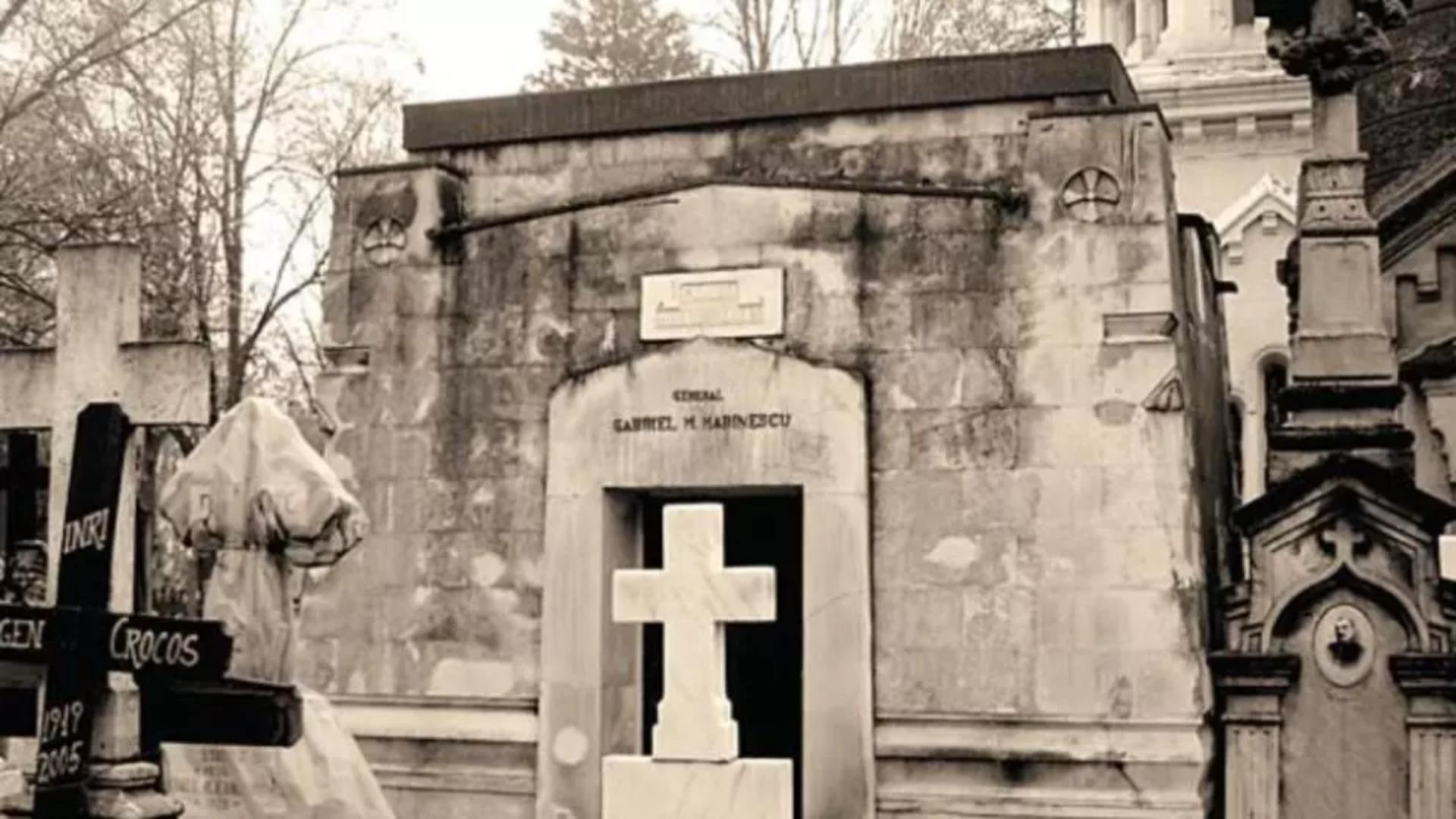 Misterul din Cimitirul BELLU. Ce a fost ascuns zeci de ani în cavoul celui mai controversat șef ai Poliției Române?