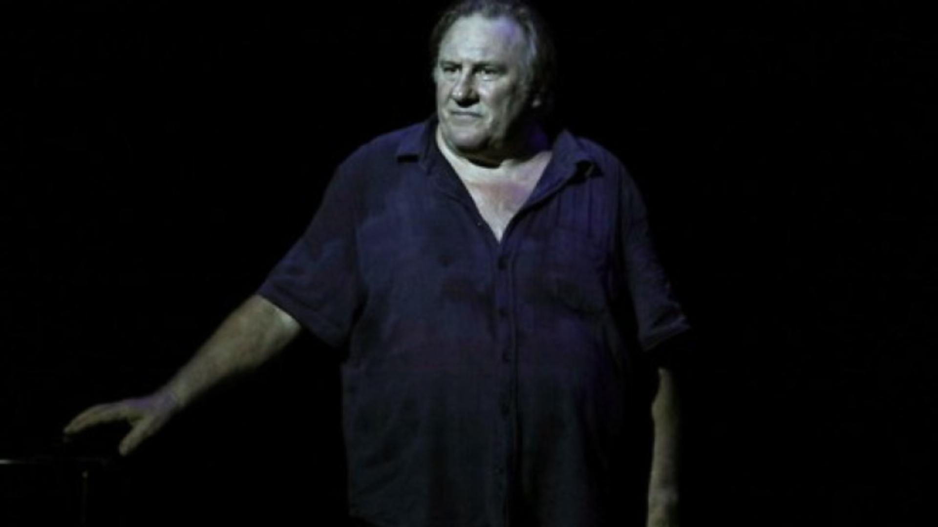 Gerard Depardieu a fost reținut în Paris.