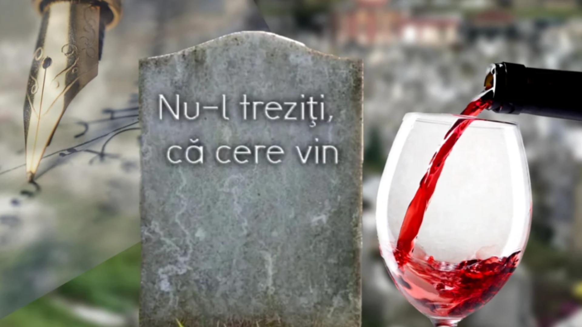 „Nu-l treziți că cere vin”. Mormânt din România, devenit celebru datorită mesajului transmis. Cărui scriitor îi aparține