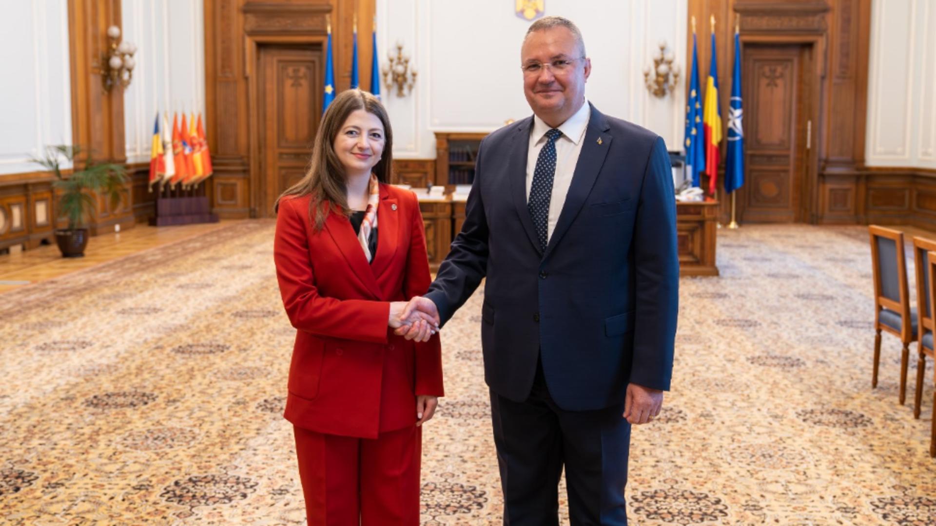  Nicolae Ciucă, întâlnire cu ministrul Justiţiei din Republica Moldova. Foto: Facebook