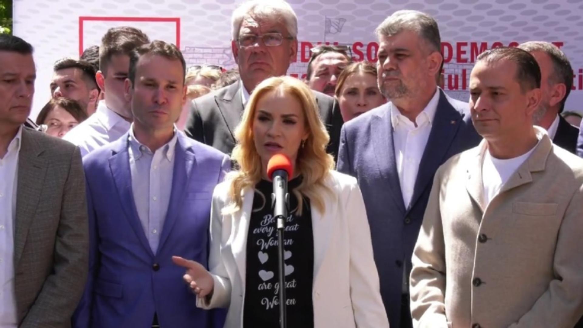 Gabriela Firea: Sunt optimistă şi sunt convinsă că bucureştenii doresc un primar dinamic, eficient, care să fie permanent pe teren, în mijlocul şantierelor