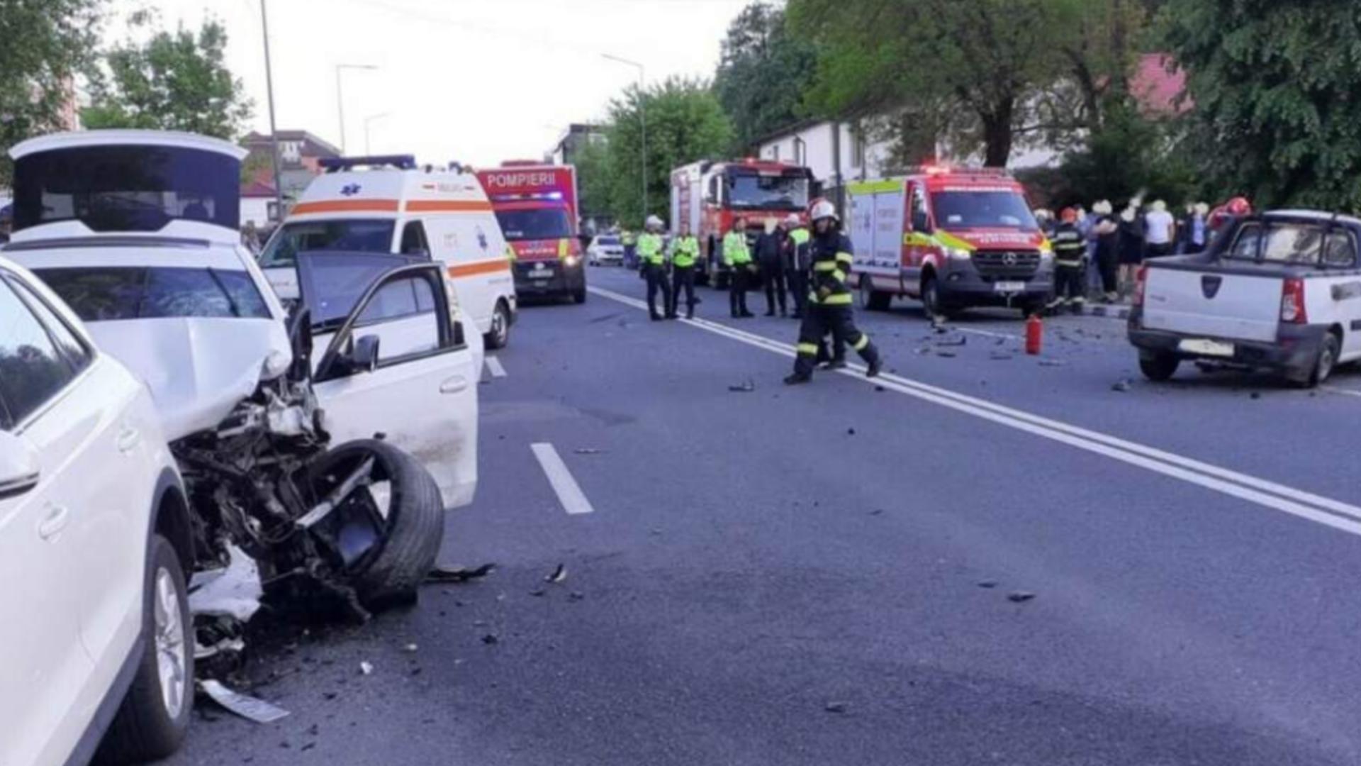 Grav accident rutier în Vâlcea