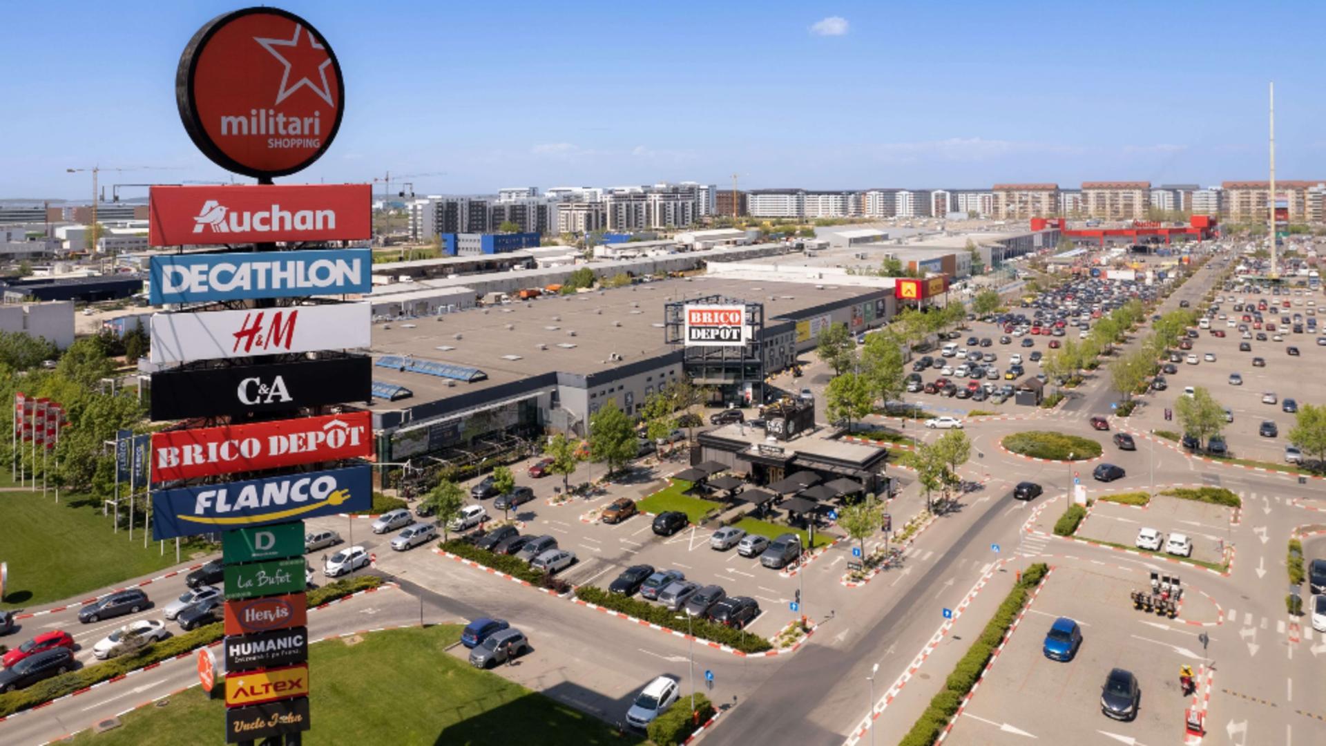 Cel mai mare mall din România va fi construit în București. Foto: militari-shopping.ro 
