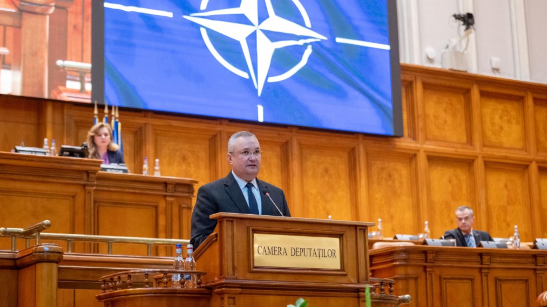 Nicolae Ciucă, despre șefia NATO: „România poate aspira azi să conducă cea mai puternică alianță militară defensivă din istorie”