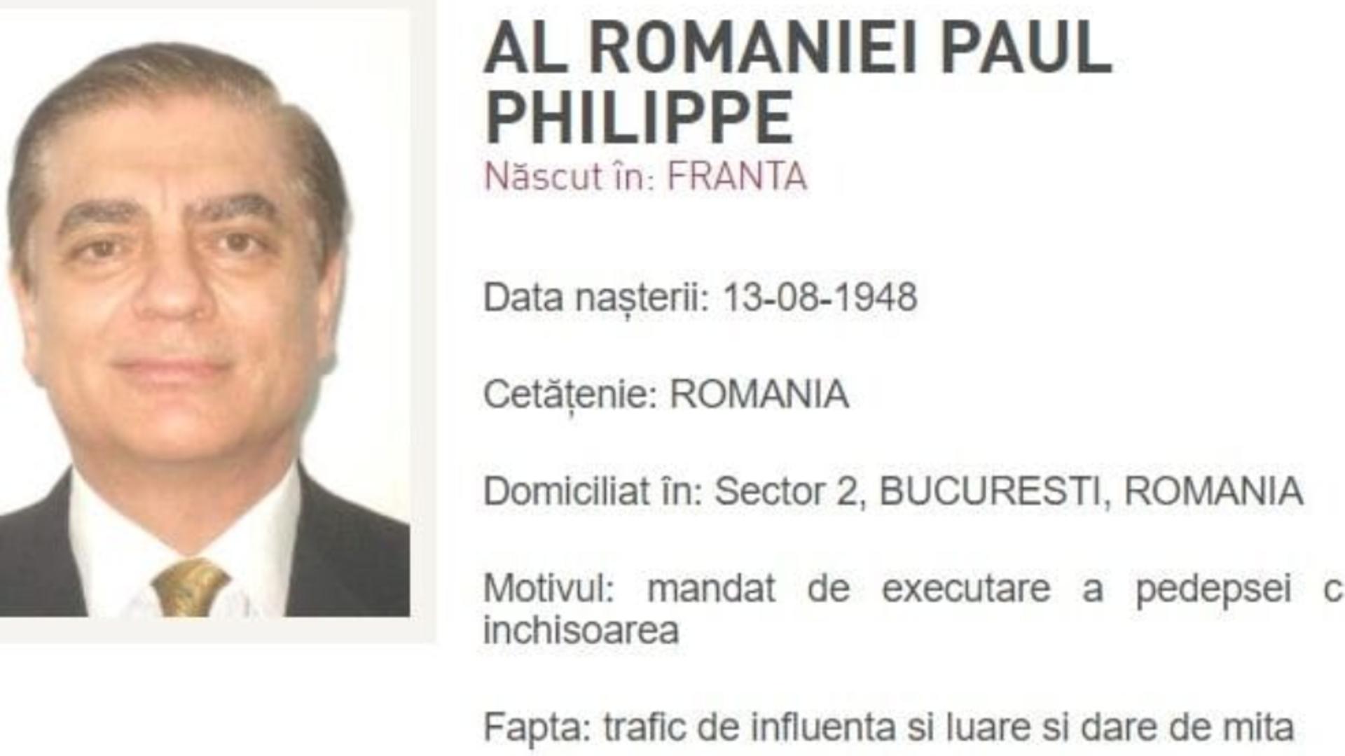 Alina Gorghiu: „Instanța din Malta a decis arestarea preventivă a fugarului Paul de România”. A fost capturat într-un resort de lux