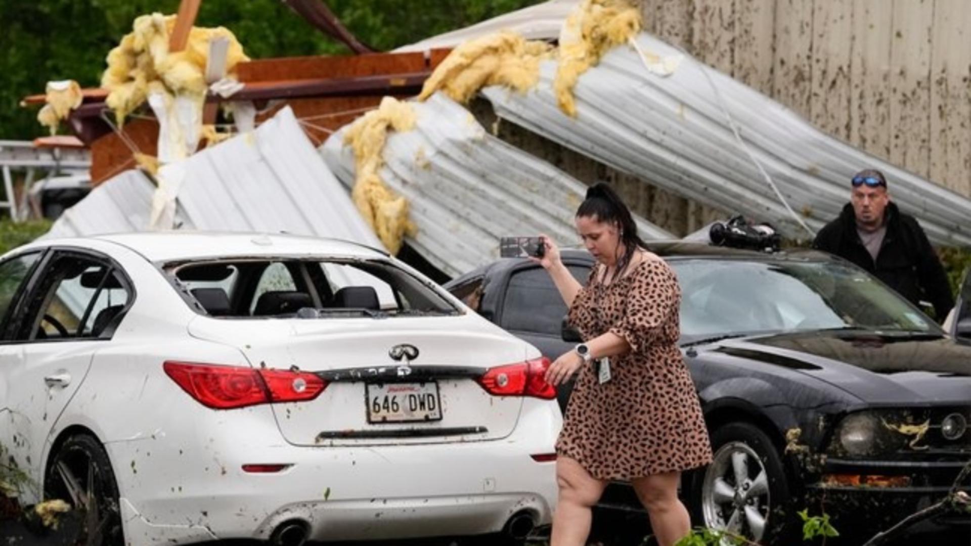 Peste 100 de tornade au măturat mai multe regiuni din SUA. Natura s-a dezlănțuit / Foto: Profi Media