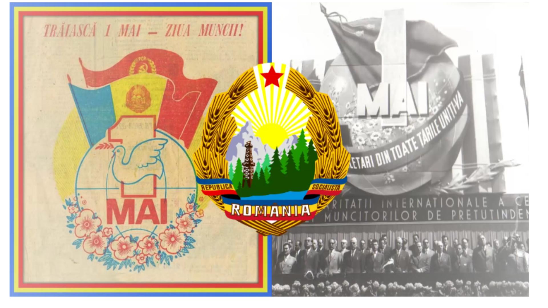 1 Mai muncitoresc.​ Cum erau românii scoși la parade grandioase pe vremea comunismului și ce melodii ascultau cu ocazia Zilei Muncii