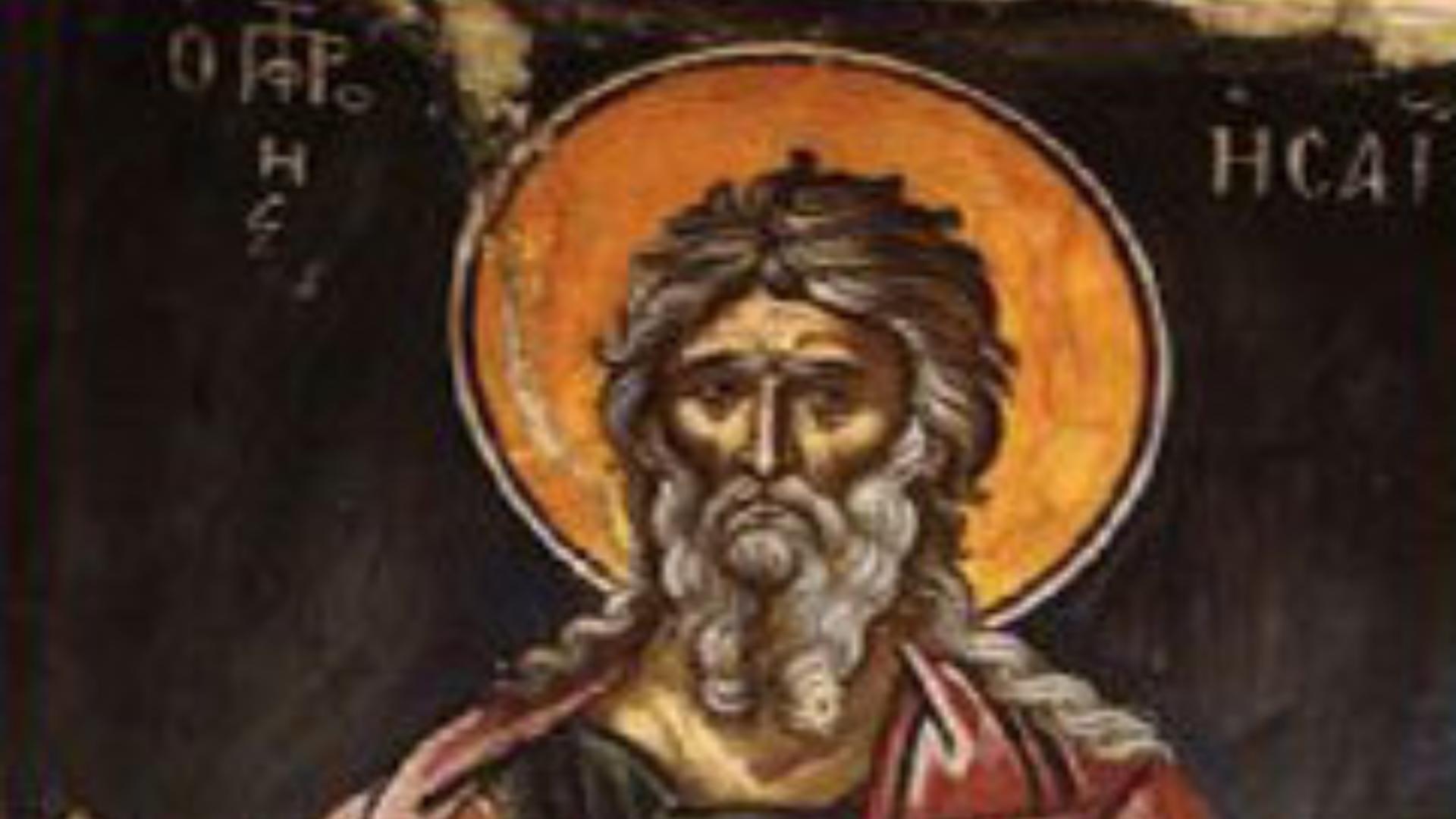 Sfantul Proroc Isaia; Aducerea moastelor Sfantului Ierarh Nicolae la Bari