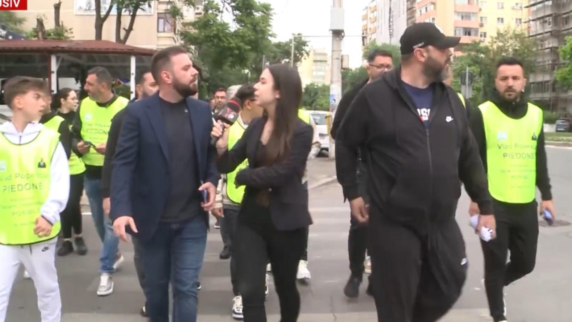 Clanul Piedone și-a pus aghiotanții să atace presa! Echipa Realitatea PLUS, agresată! Imagini revoltătoare 