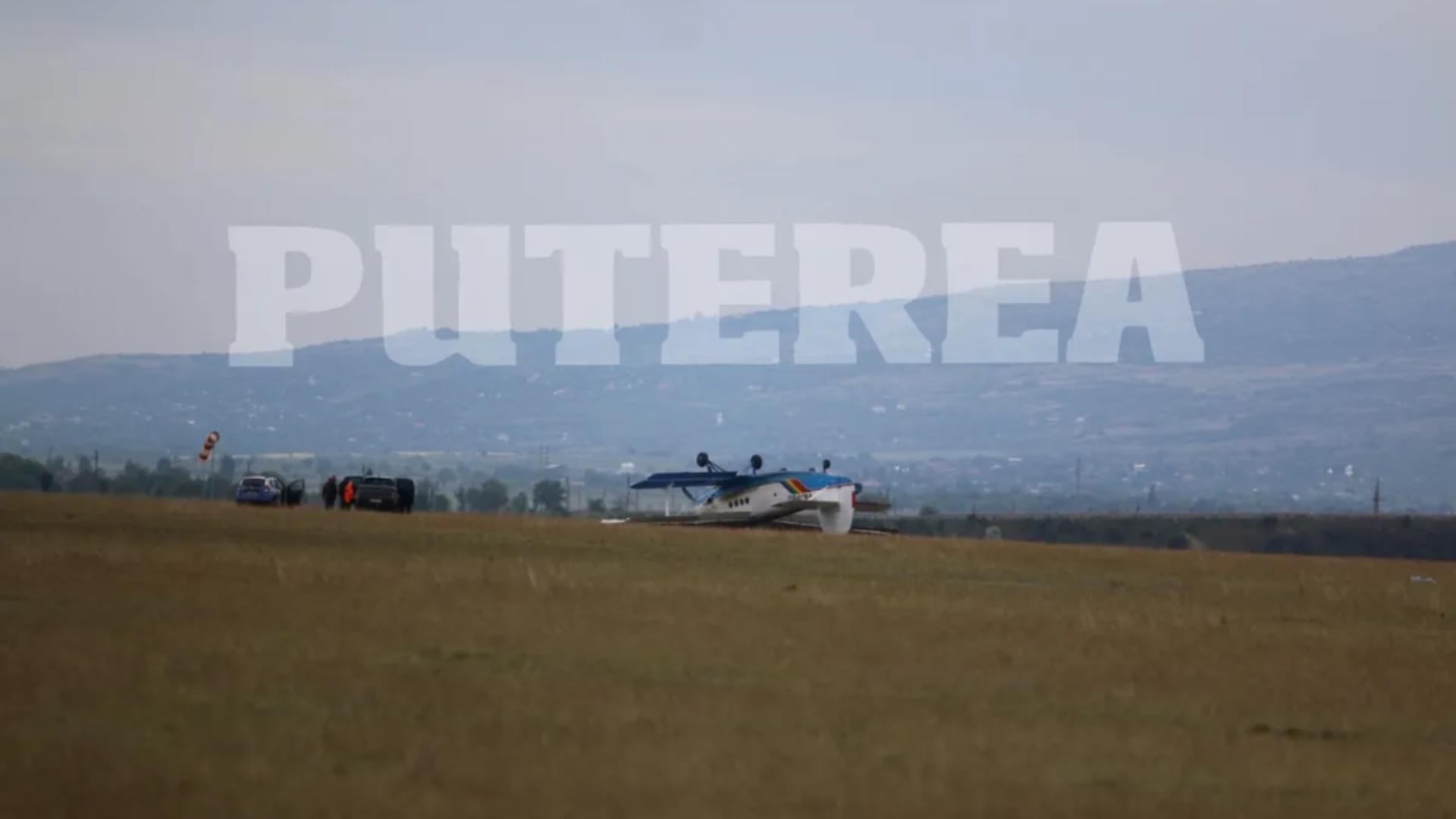 Accident aviatic la Buzău. Un avion AN-2 a fost implicat într-un incident produs pe aerodromul Spătaru