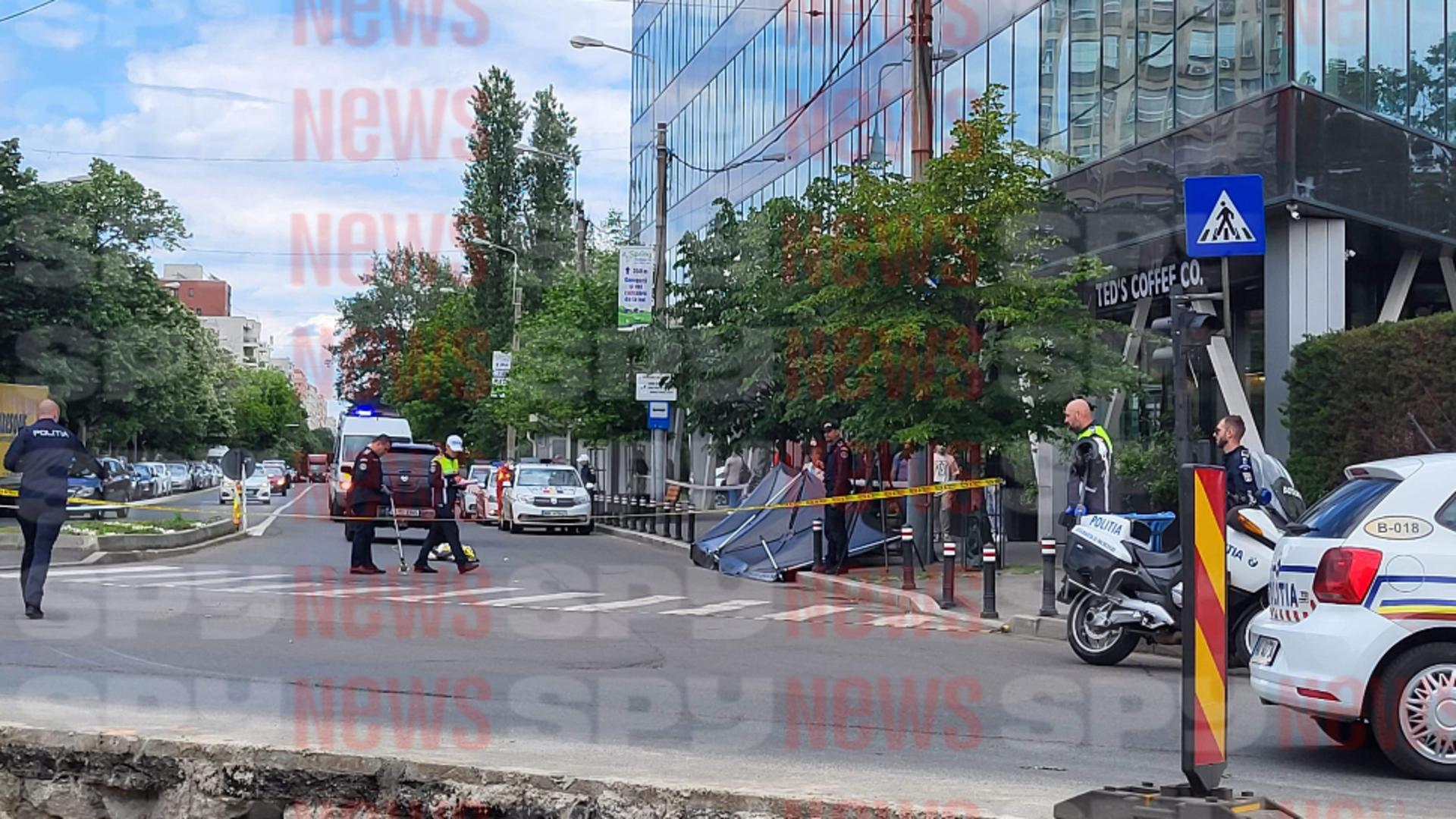 Grav accident rutier în București. O femeie a murit în timp ce încerca să traverseze