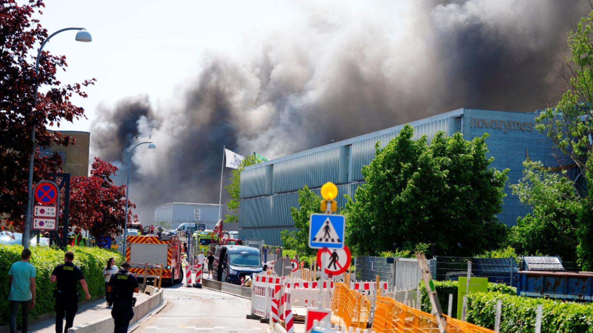 Incendiu de proporții la sediul gigantului farmaceutic danez Novo Nordisk