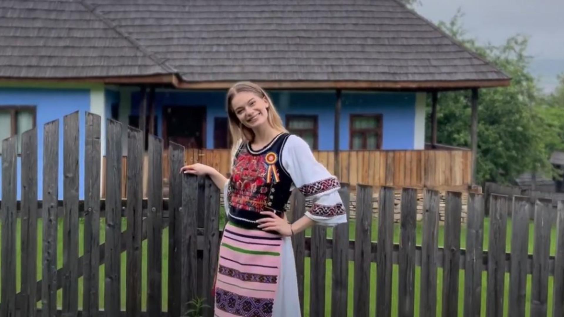  Ioana Oleleu, fiica președintelui ANSVSA, va concura la Miss. Foto/Captură video
