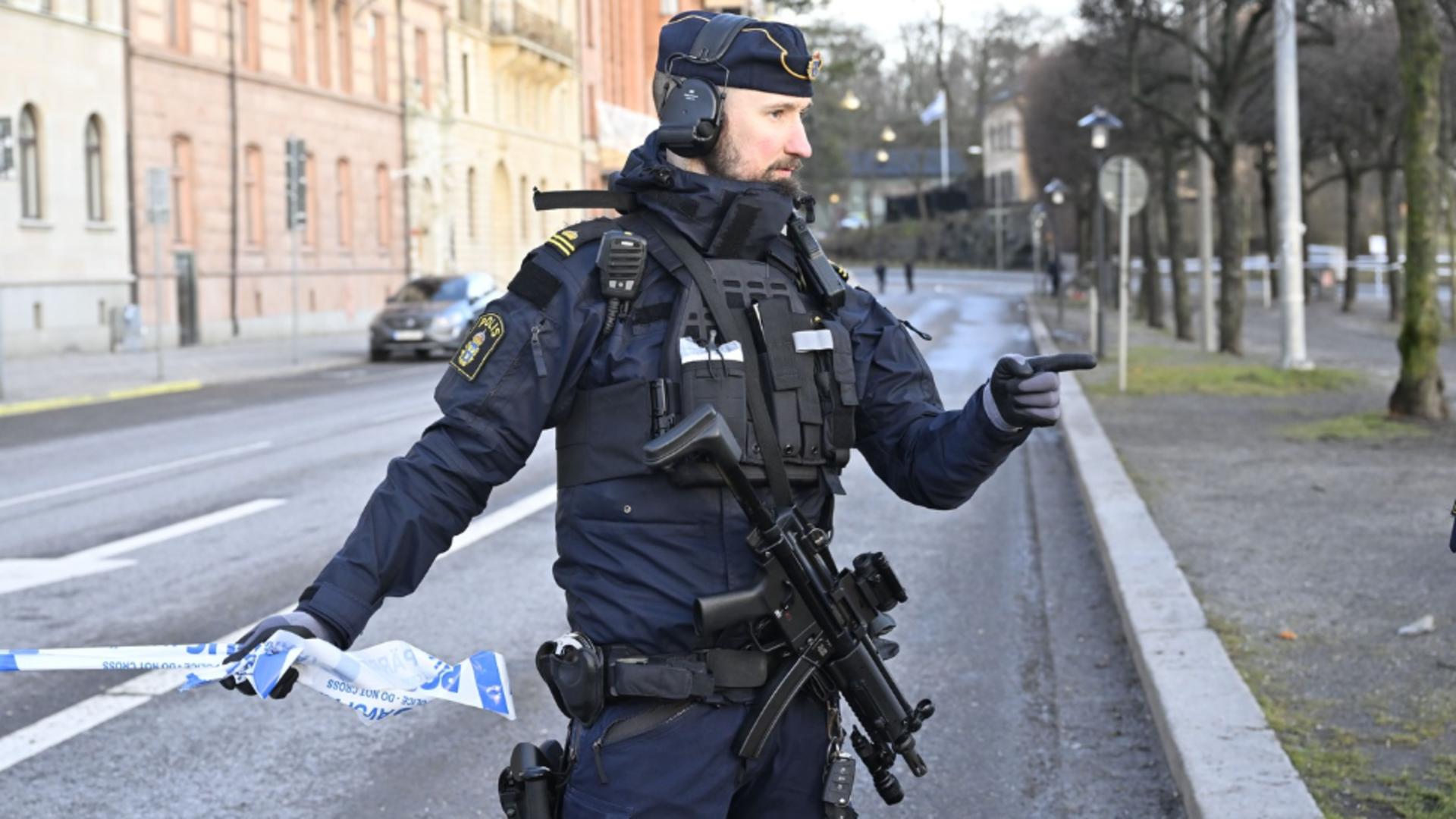 Focuri de armă în apropierea ambasadei Israelului din Stockholm. Poliția, în alertă maximă