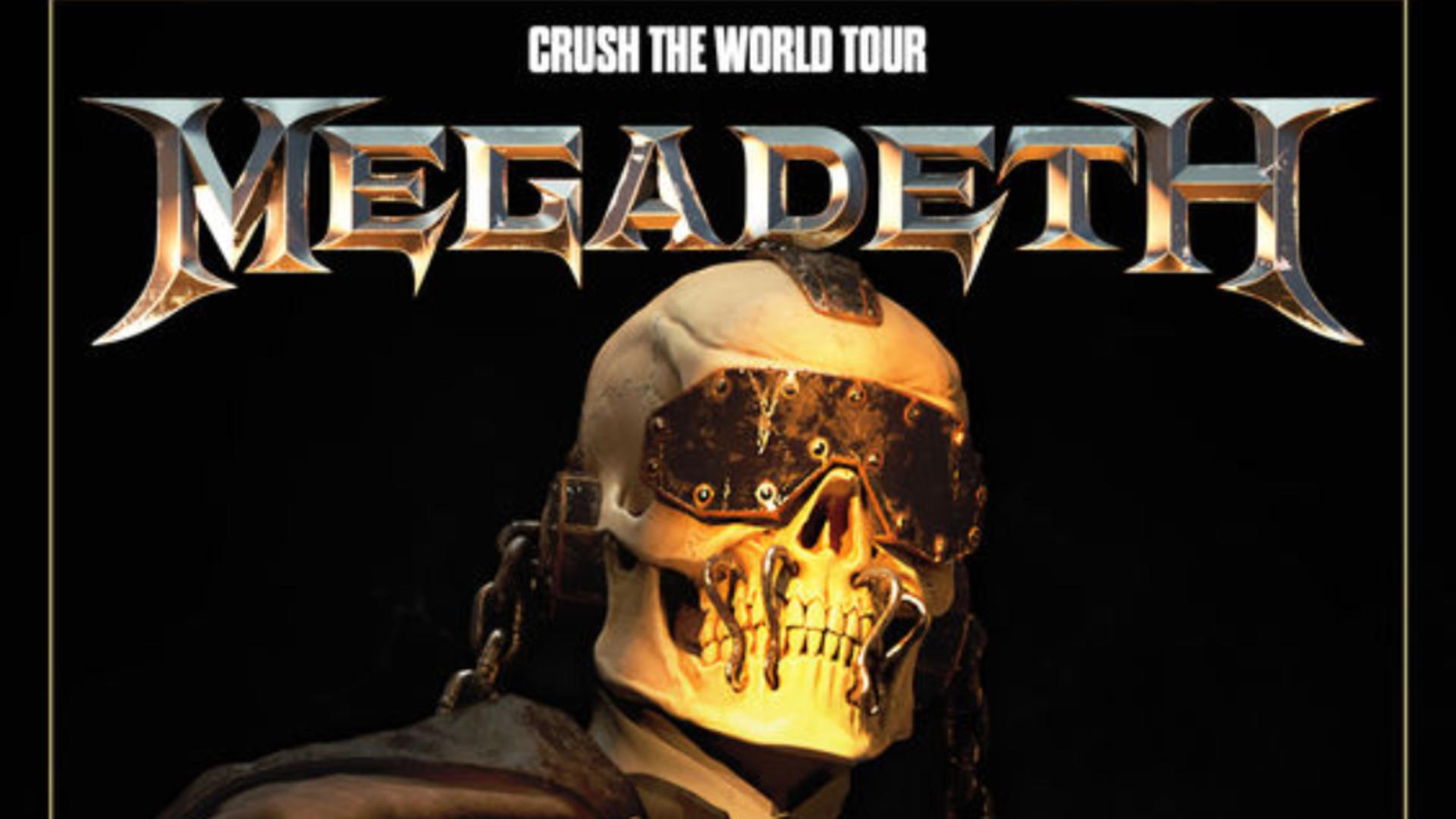 Megadeth revine în România. Pe 10 iunie, la Romexpo