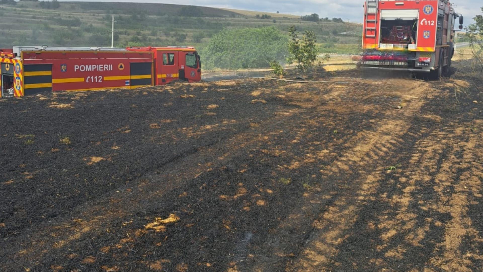 Alertă ISU. Trei incendii în doar câteva ore lângă București