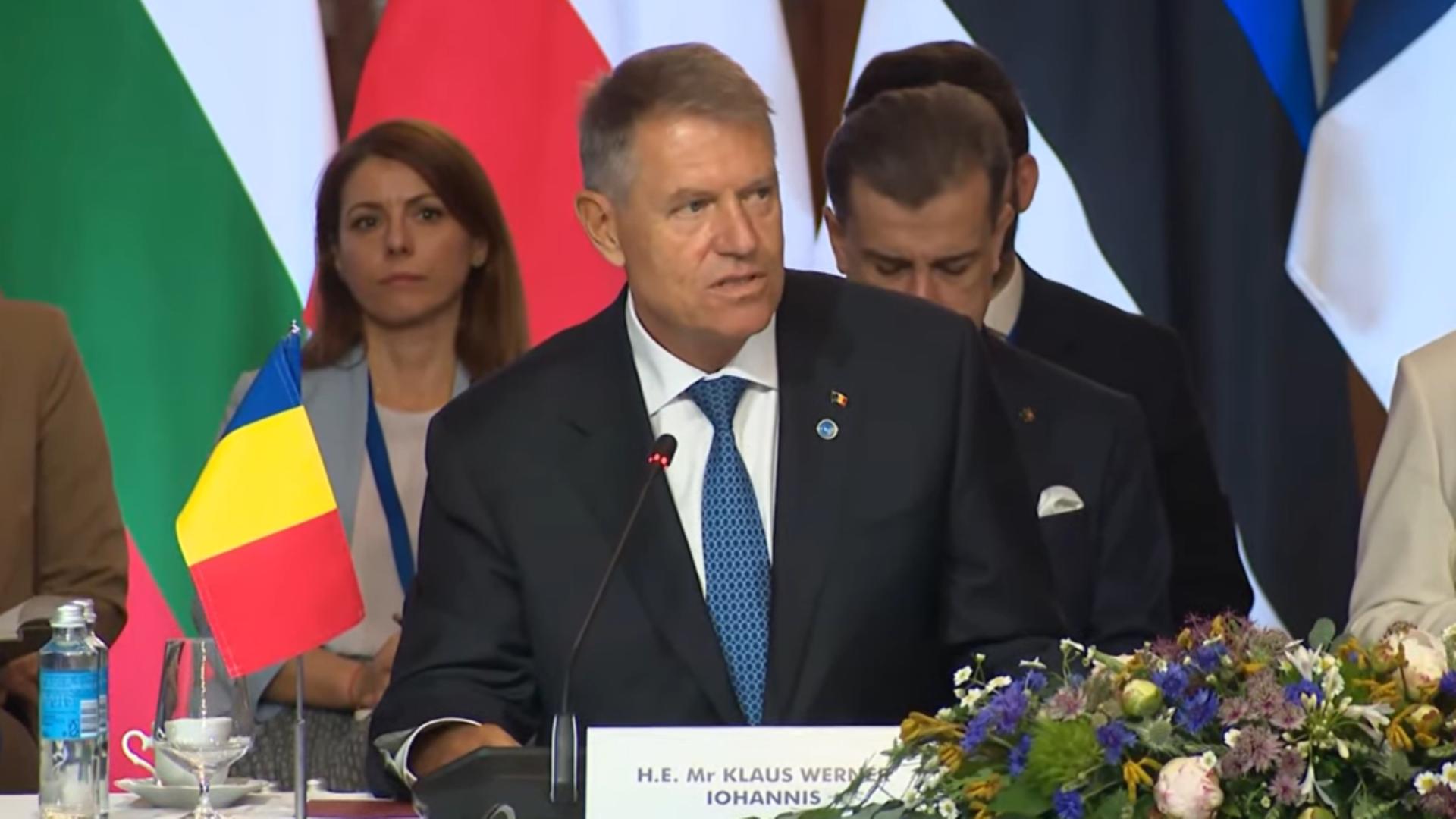 Iohannis: Aliații NATO de pe Flancul Estic, ne aflăm în prima linie de contracarare a efectelor negative