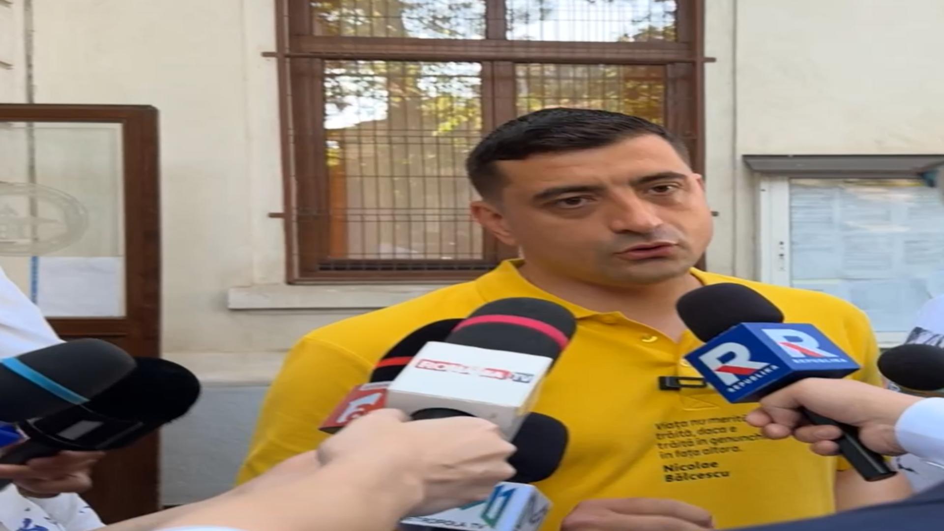 ALEGERI 2024. George Simion a votat pentru europarlamentare: Am votat pentru VIITOR, am votat SCHIMBAREA