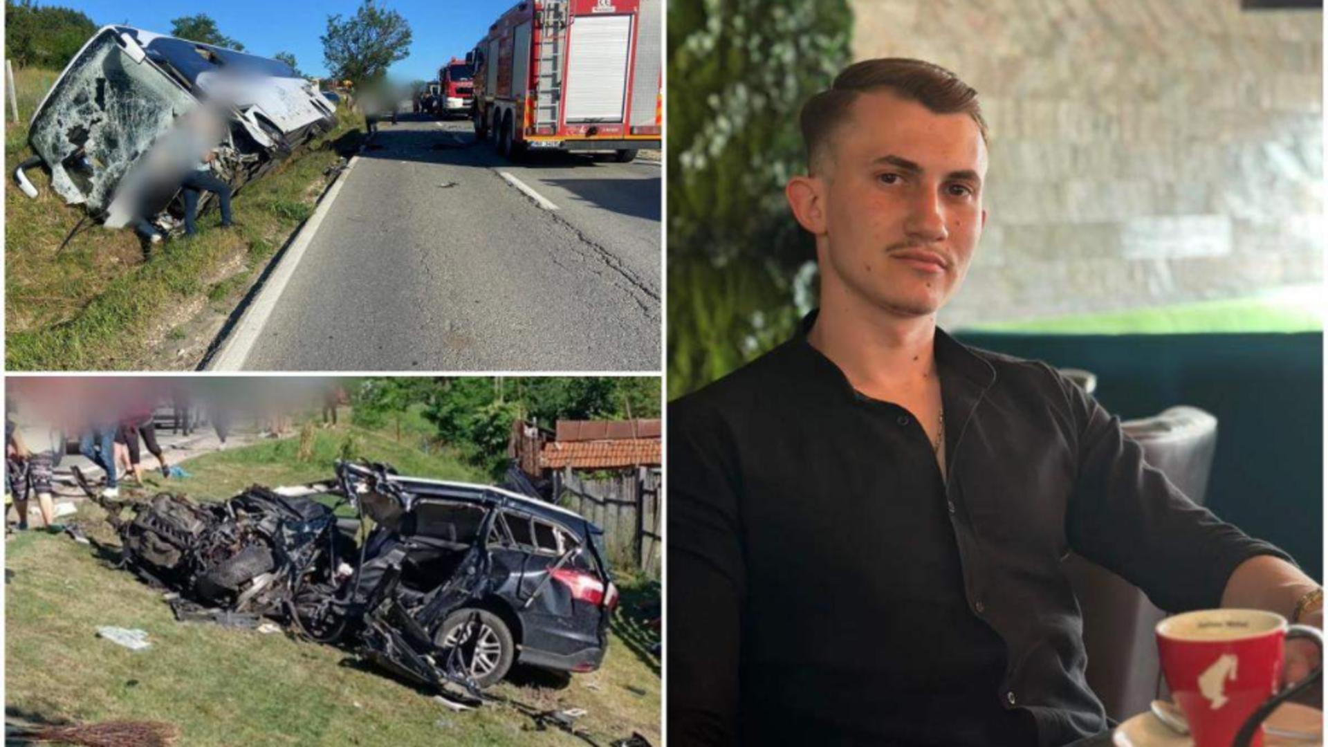 Viorel este tânărul de 22 de ani care a murit în urma impactului cu un autobuz plin de elevi. Se întorcea din străinătate și mai avea 7 km până acasă