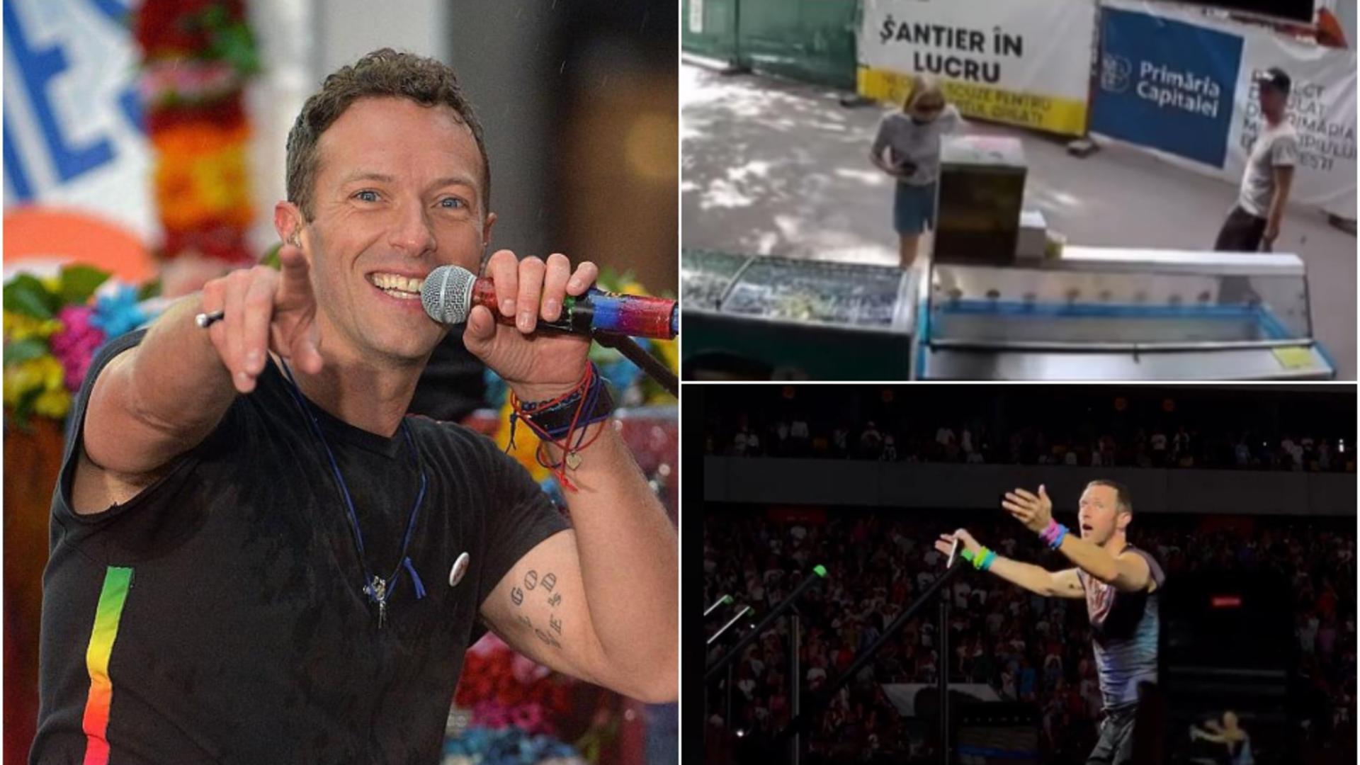 Ce a putut să facă Chris Martin, solistul trupei Coldplay, într-un parc din Capitală. Oamenii l-au filmat – VIDEO