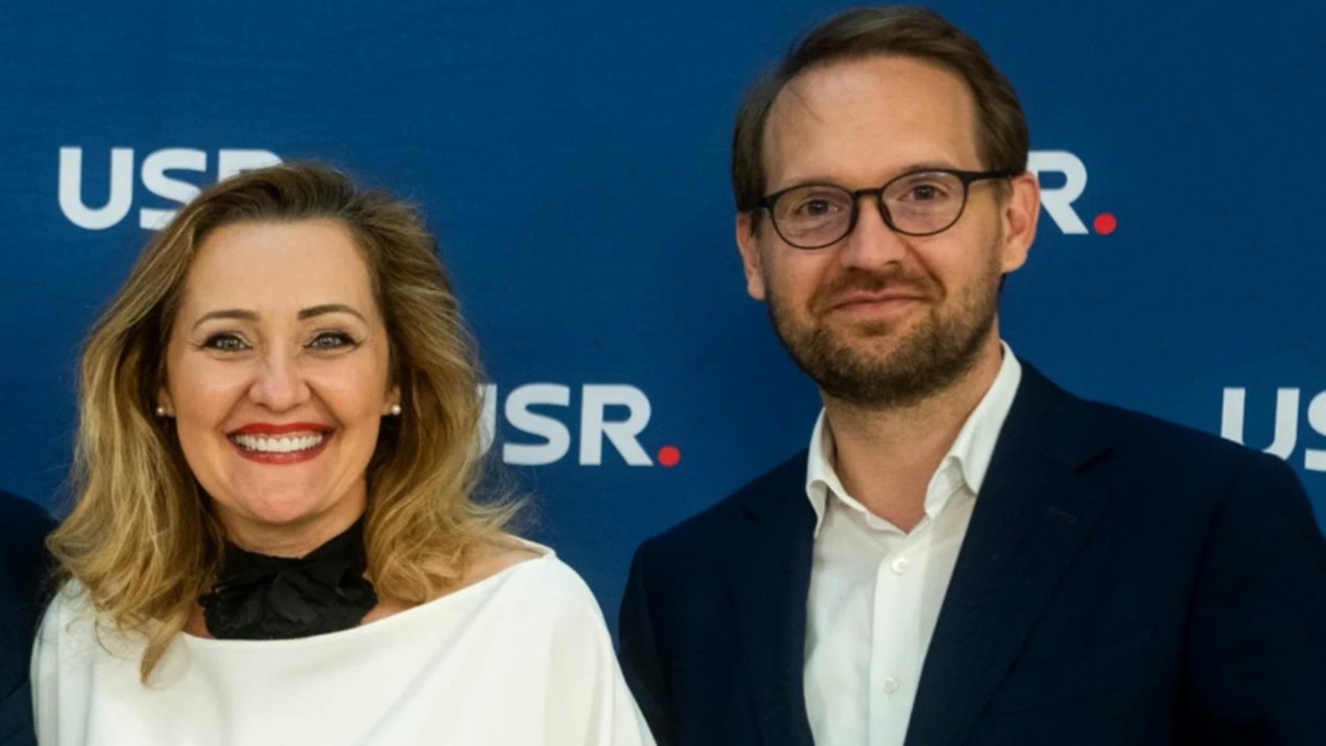 Elena Lasconi și Dominic Fritz sunt singurii lideri USR care au avut succes la alegerile locale