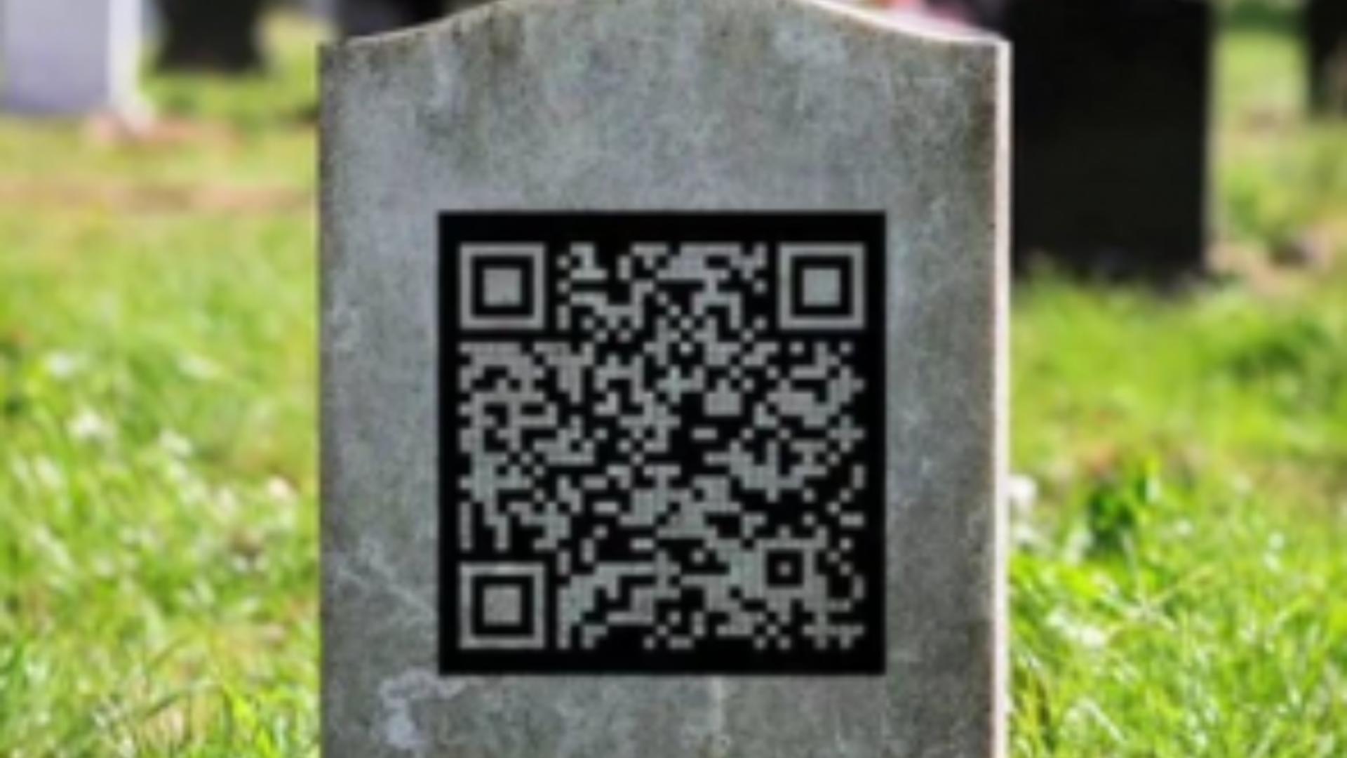 Cimitirele din România se modernizează. Mormintele, gravate cu un cod QR