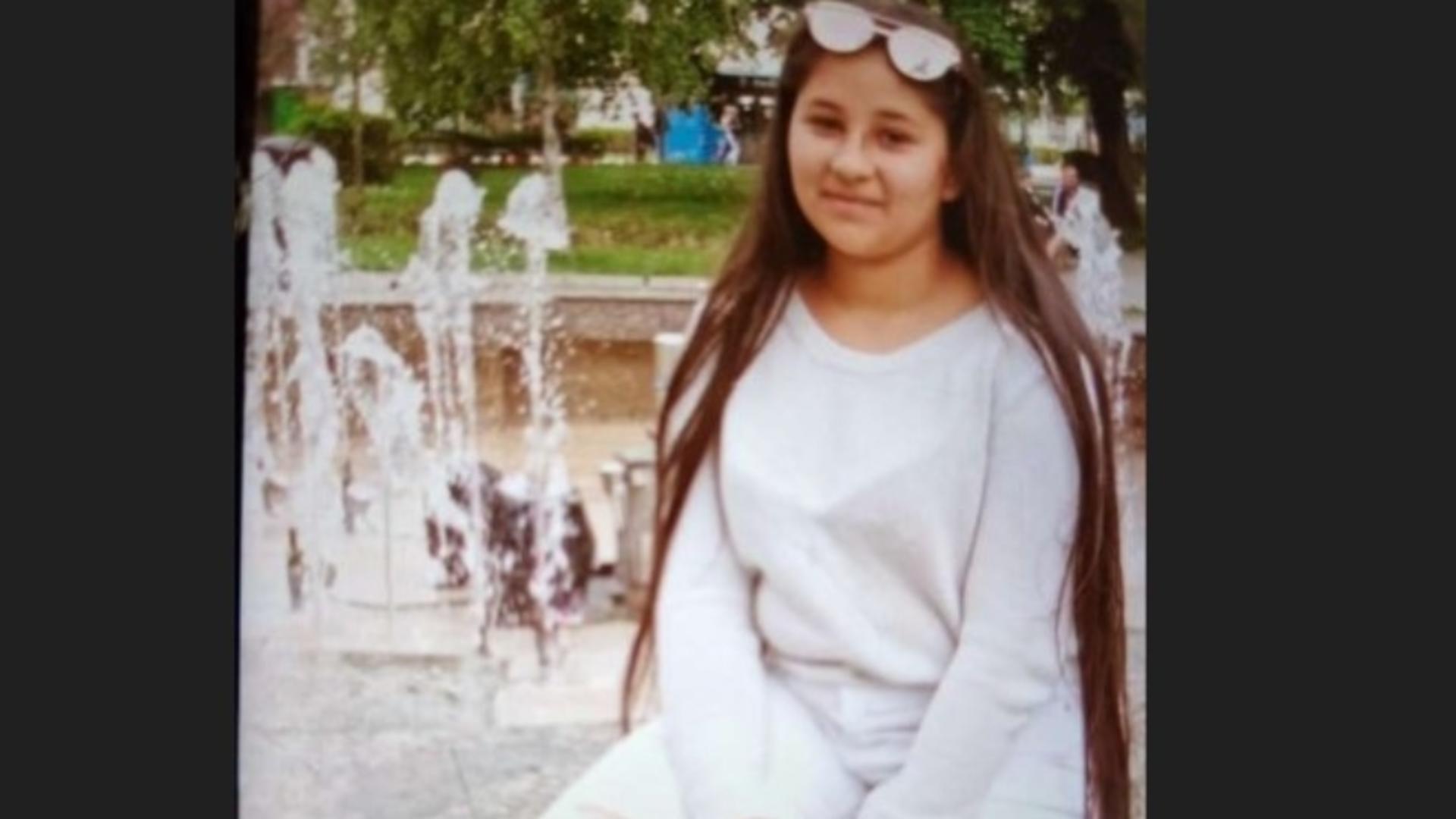 Zămăcău Elena Patricia, în vârstă de 14 ani a plecat de acasă în jurul orei 12. Foto/Poliția