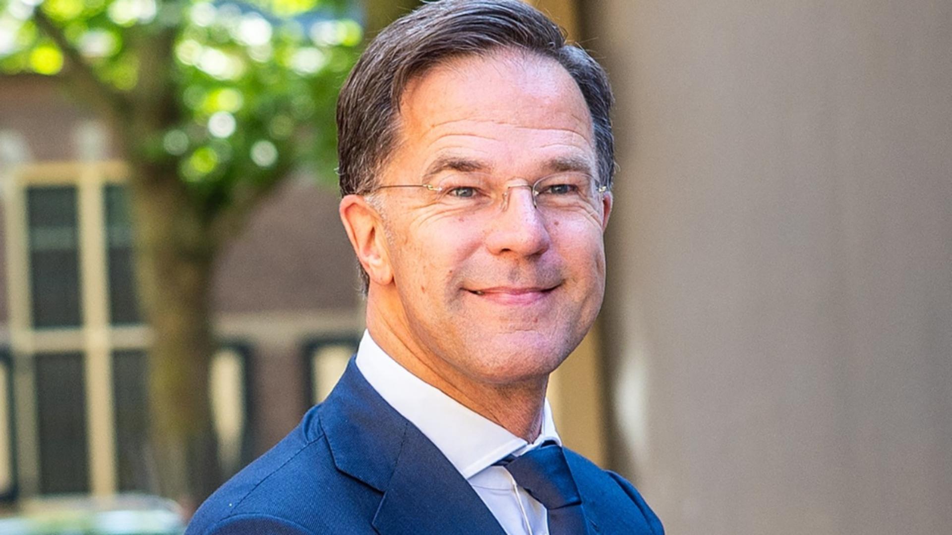 Mark Rutte a fost ales, oficial, secretar general al NATO / Foto: Profi Media