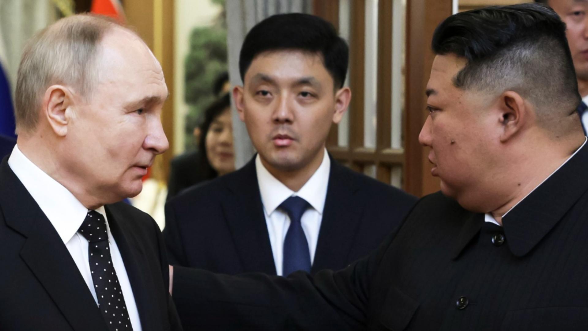 Putin ar vrea să atragă și Coreea de Nord în conflictul din Ucraina. Foto/Profimedia