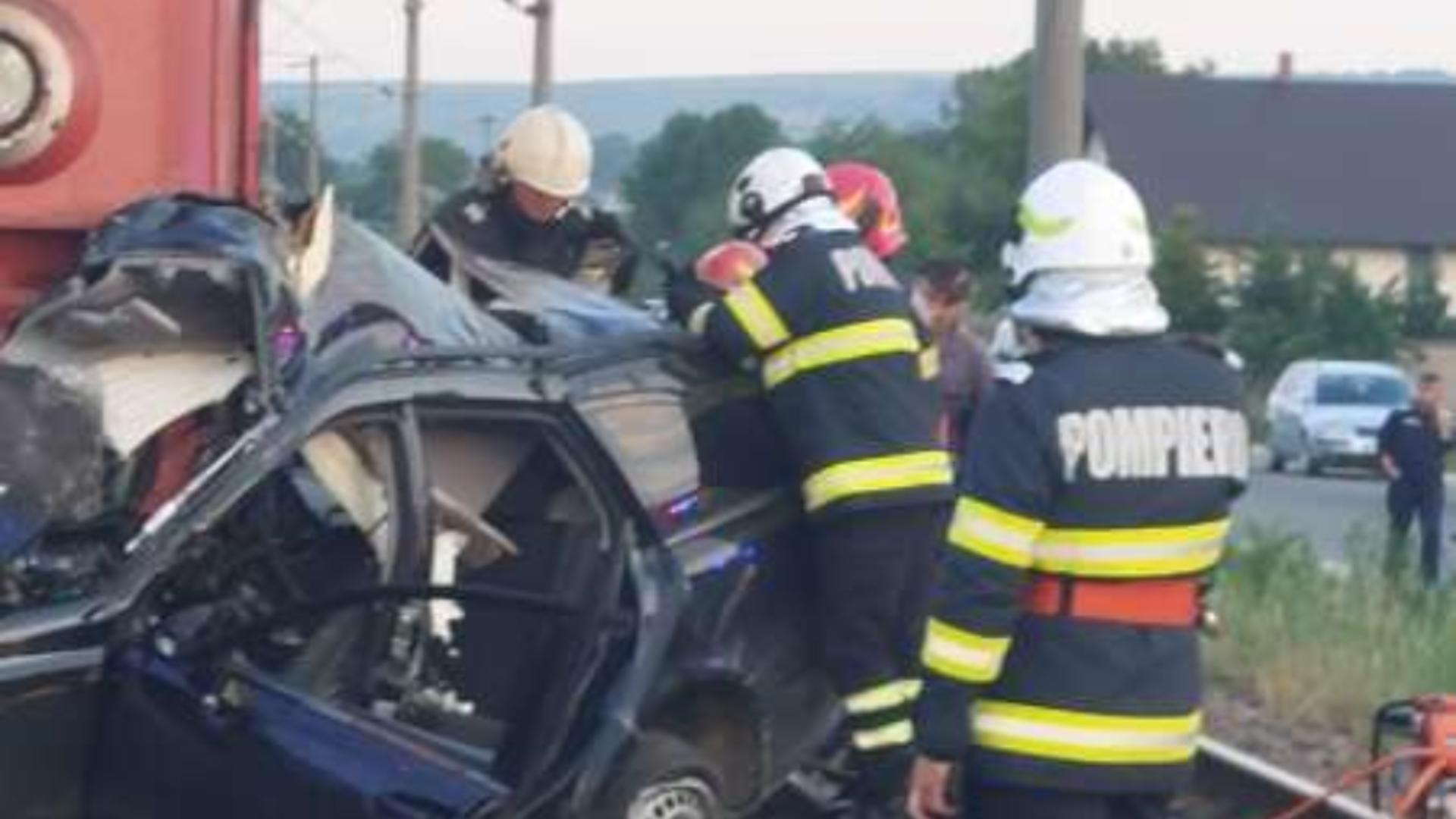 Accident grav în Suceava