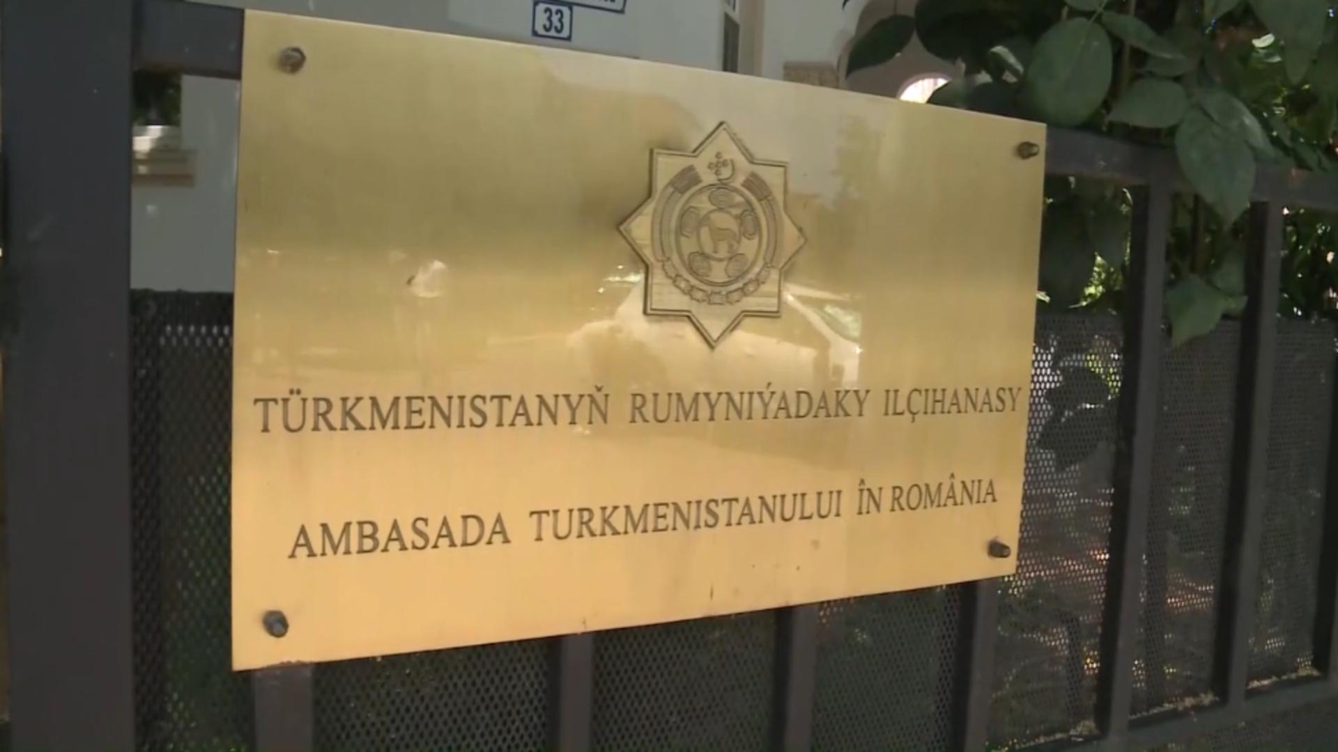 Un jandarm a fost găsit mort la Ambasada Turkmenistan din Bucureşti